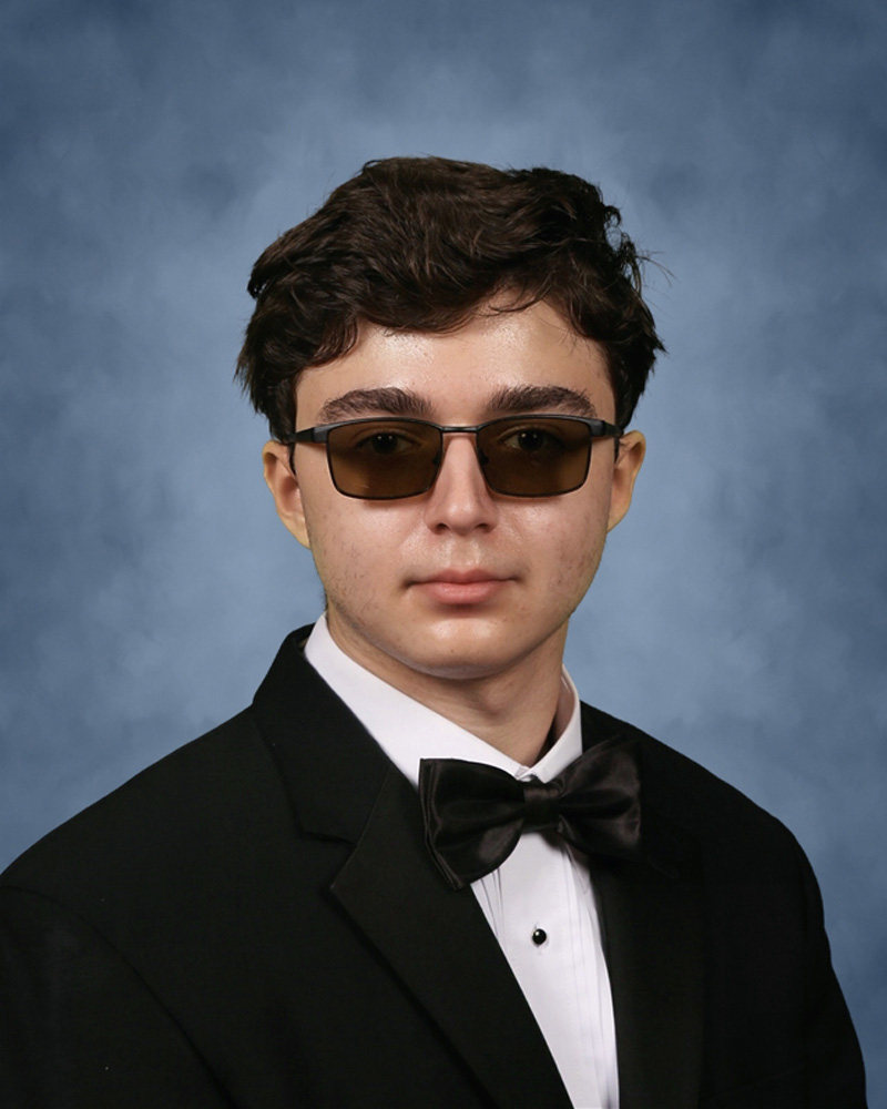 Huntington High School senior Brad Nisipeanu (1)