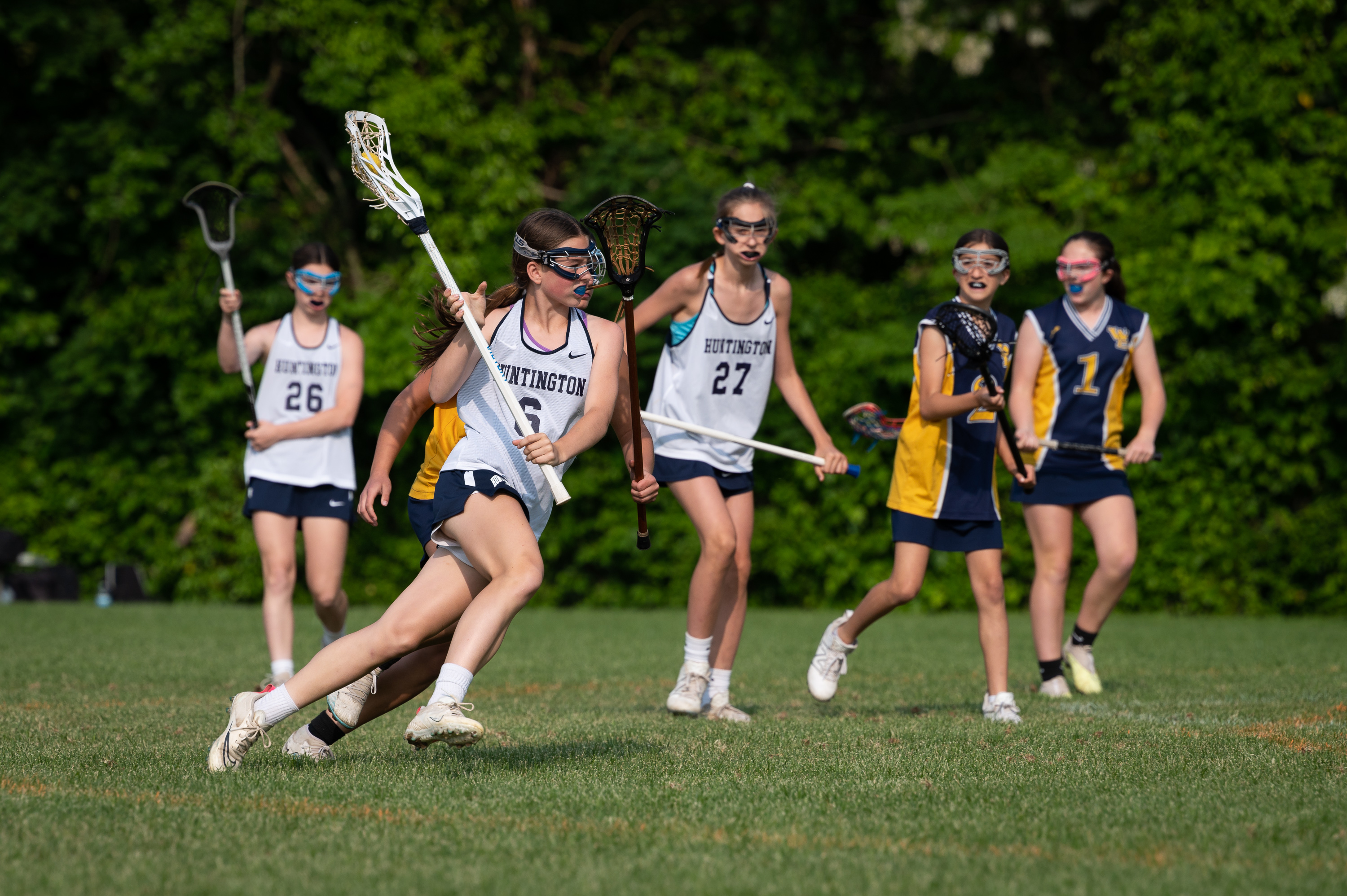  A young Finley girls' lacrosse team compiled a 5-2-2 record this past spring. (Darin Reed photo.)  