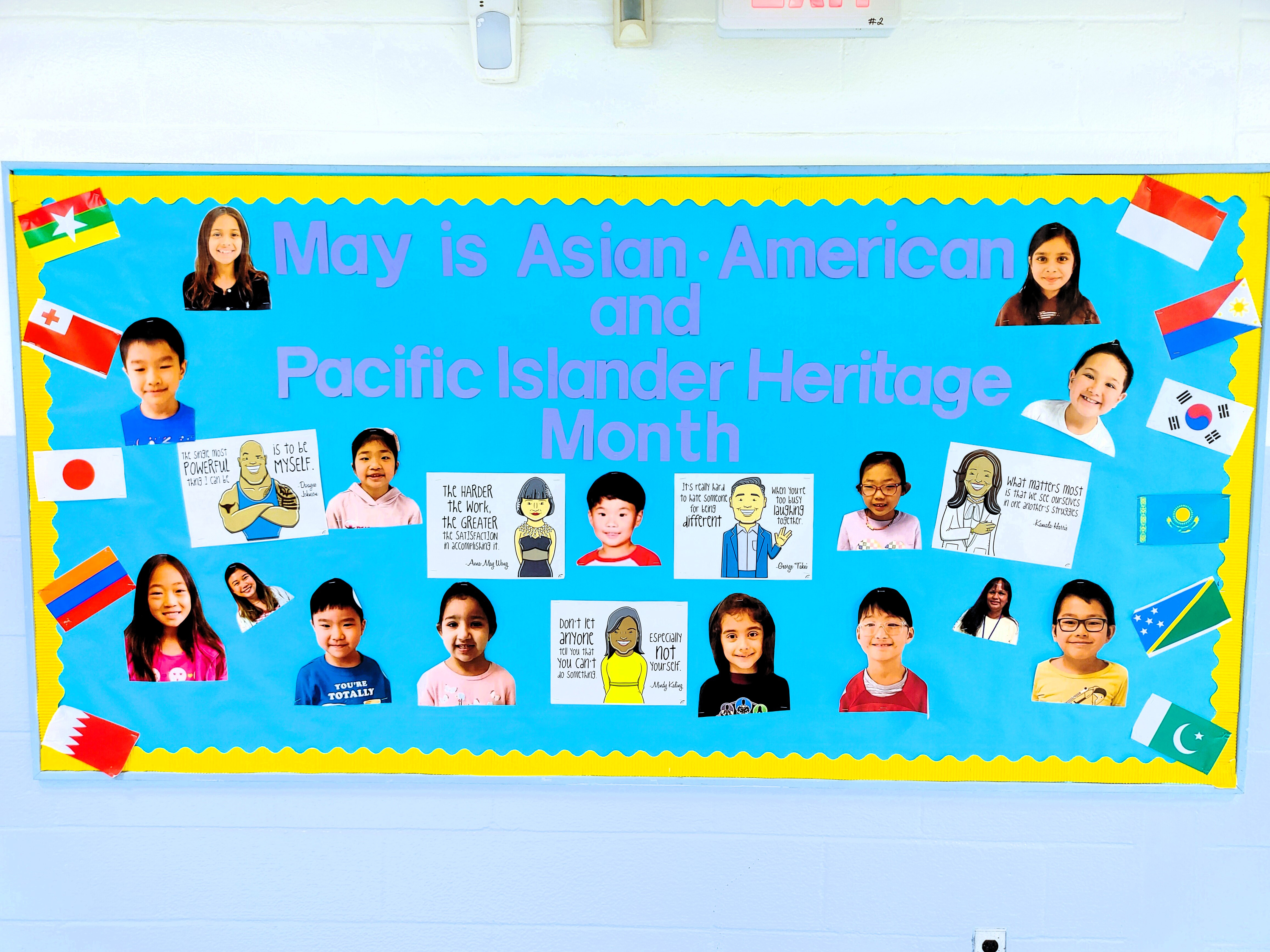  Washington School celebrated Asian American and Pacific Islander Month.  