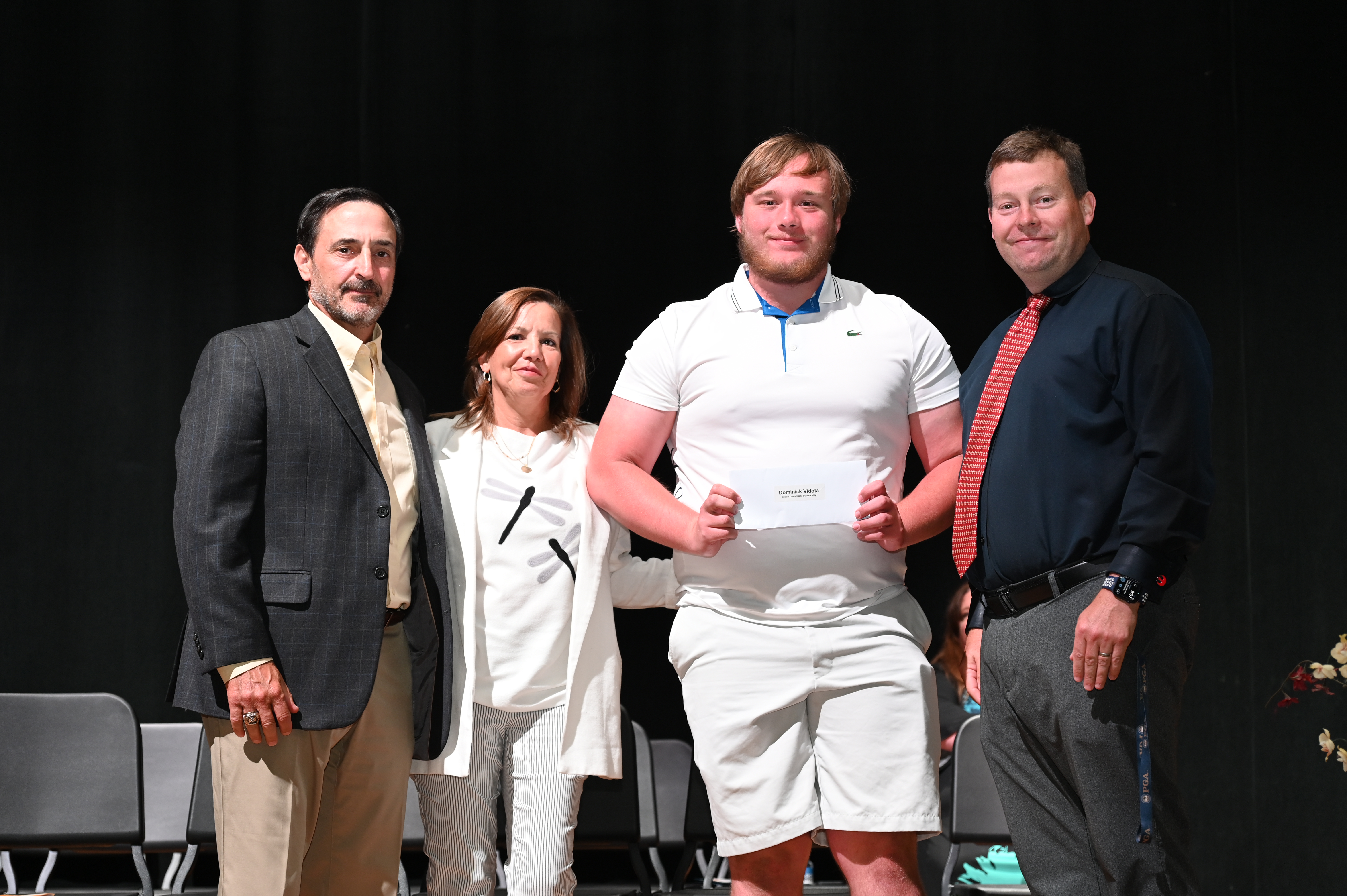  Dominick Vidota with Joe and Linda Giani and James Graber   
