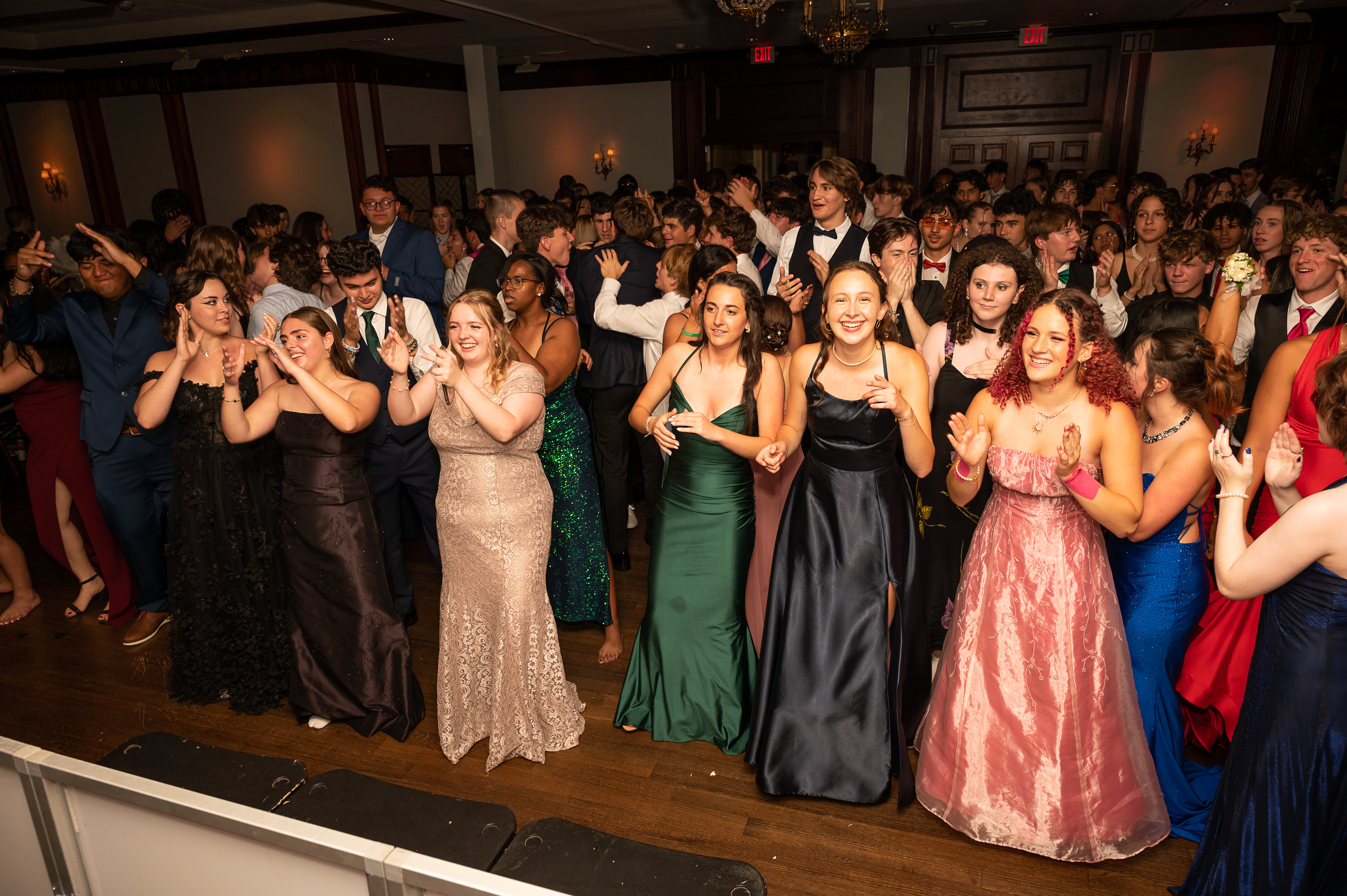  The dance floor was never empty all night. (Darin Reed photo.)  