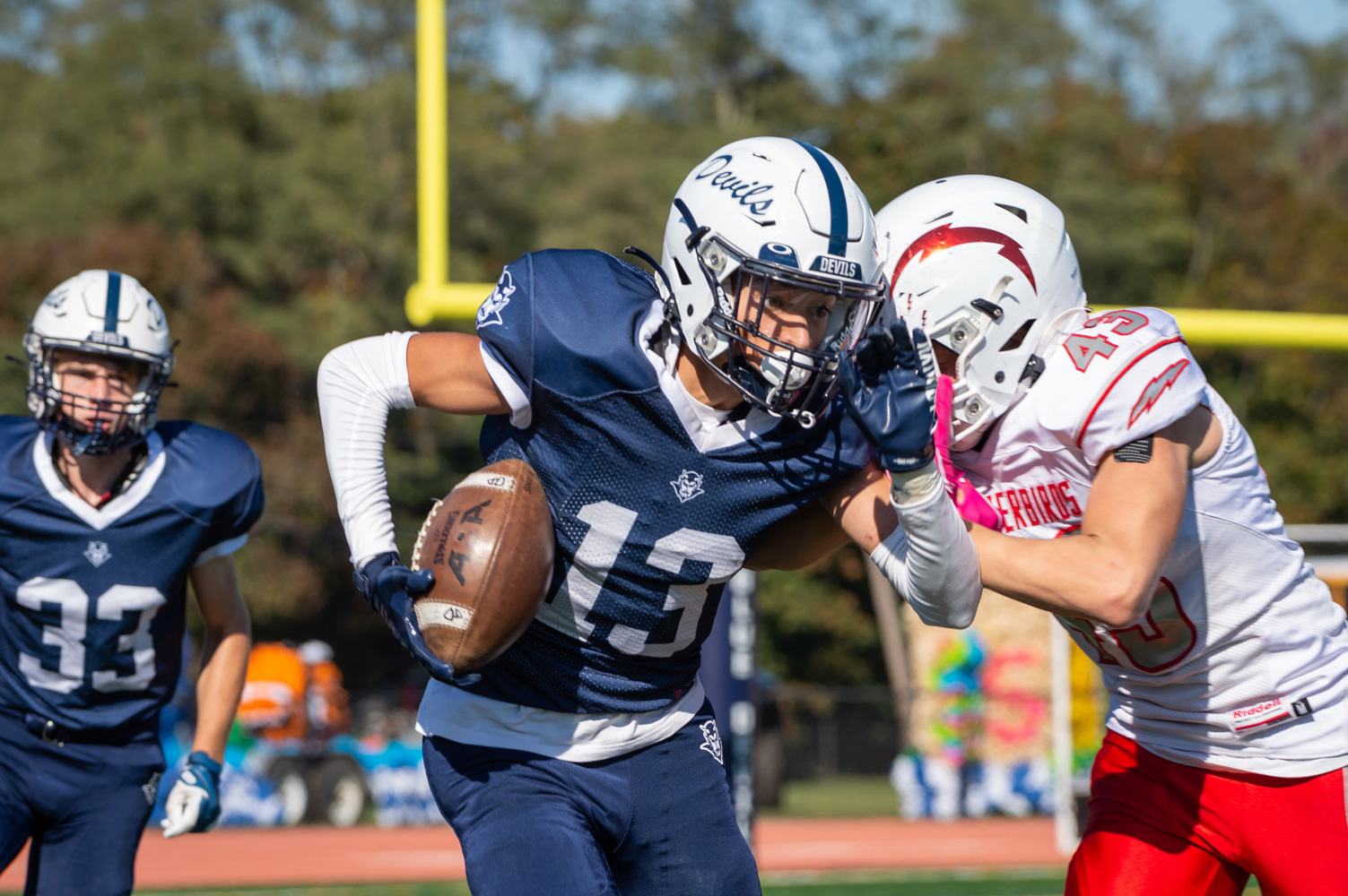  The Huntington football team is gearing up for its 100th season. (Darin Reed photo.)  