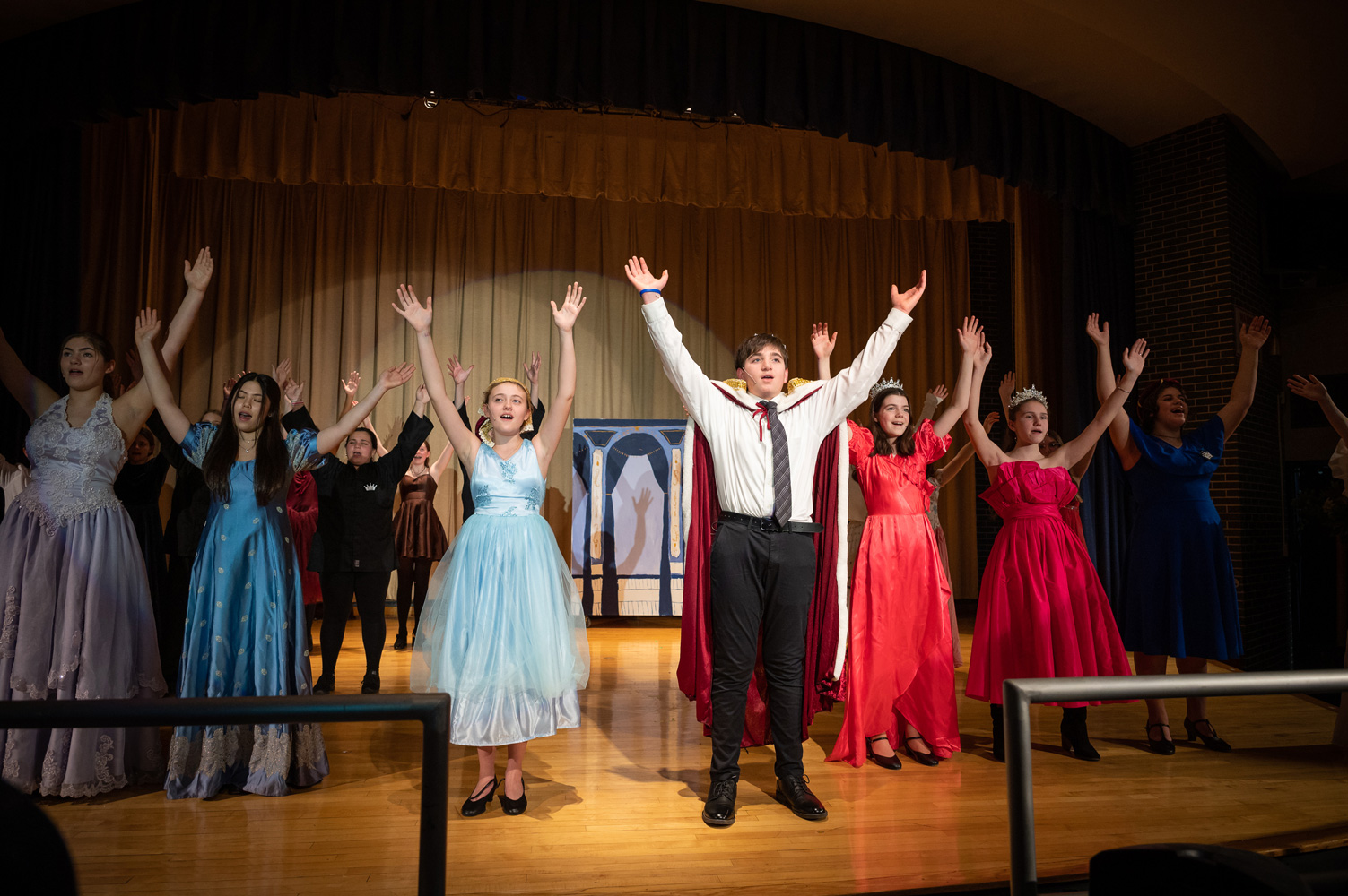  The Finley drama club will present Cinderella on Friday and Saturday nights. (Darin Reed photo)  