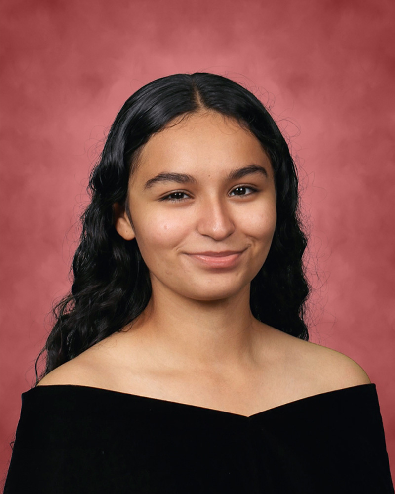  Huntington High School senior Brenda Jandres-Benitez.  