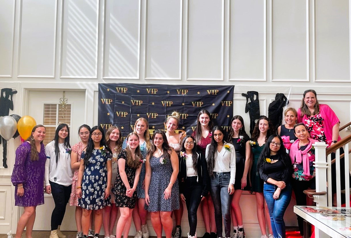  Grandfriends club members looked beautiful for the senior prom at Sunrise Senior Living.  