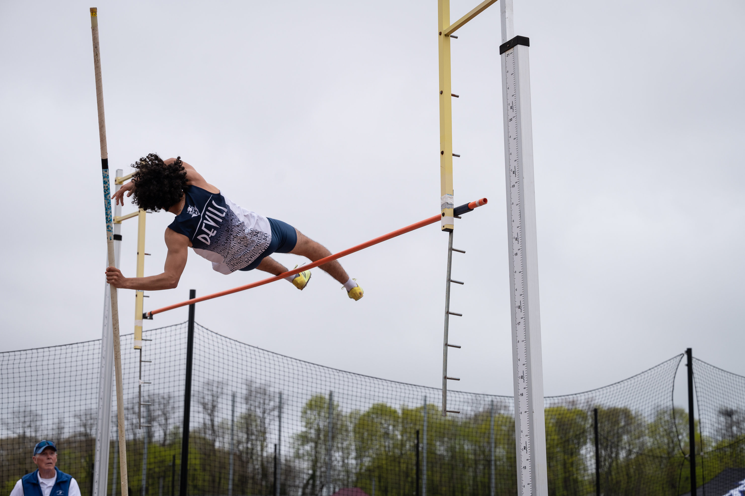 The Huntington track team is scaling new heights this spring. (Darin Reed photo.)  