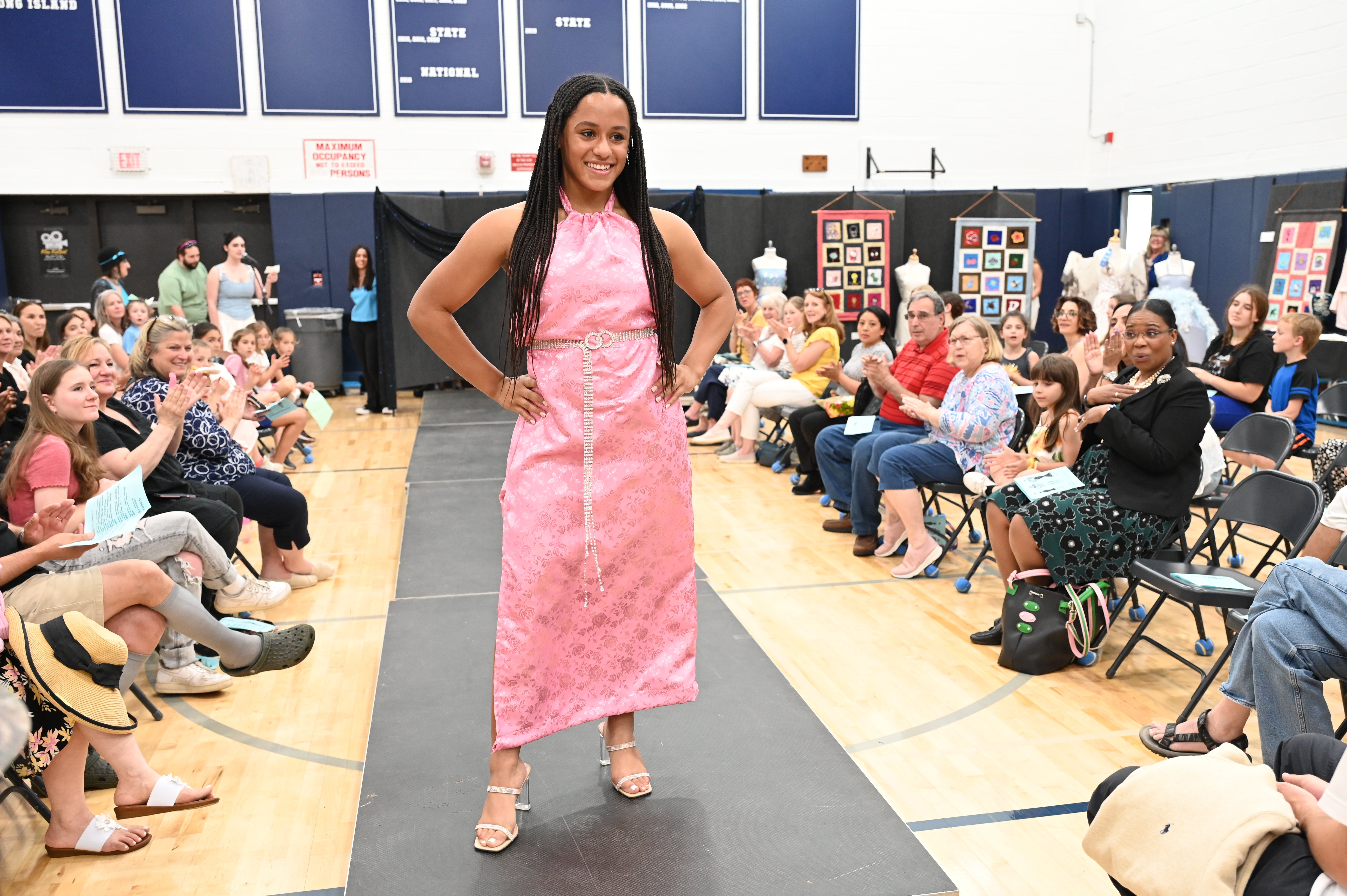  The designs impressed the crowds.  