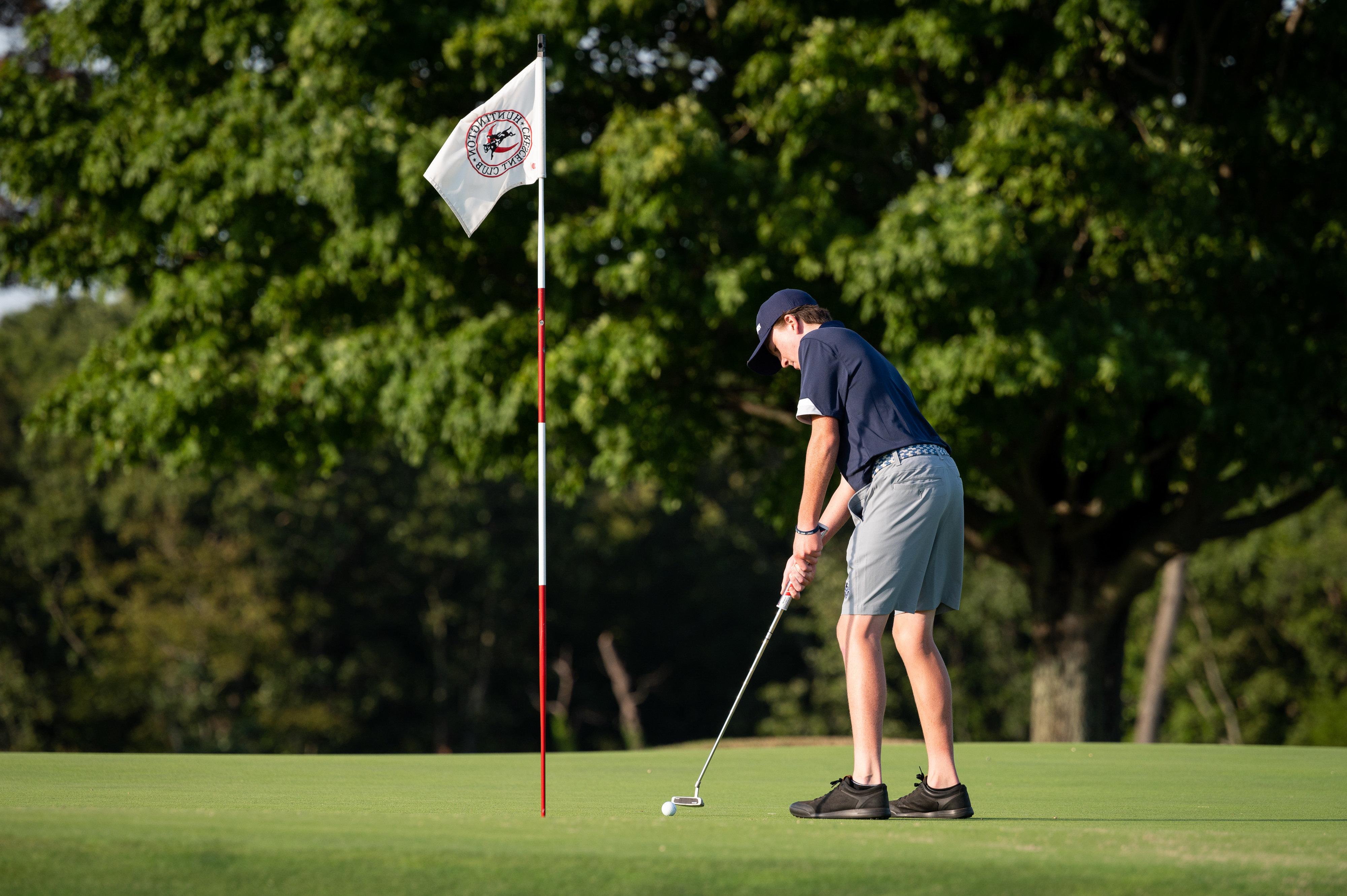  The Huntington golf team is already organizing for the fall season. (Darin Reed photo)  
