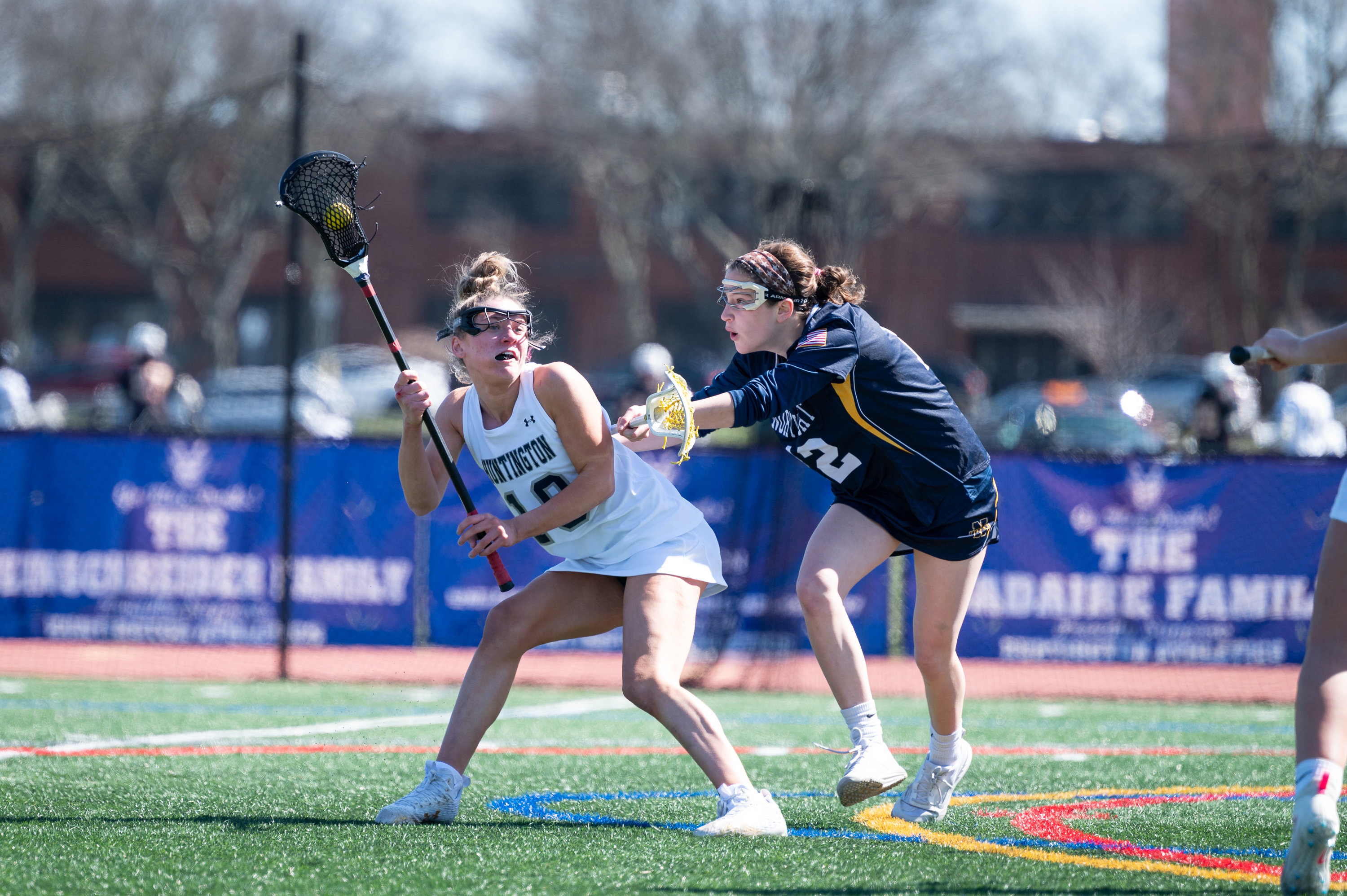 Senior Grace Agrillo had 16 goals and seven assists this spring. (Darin Reed photo.)