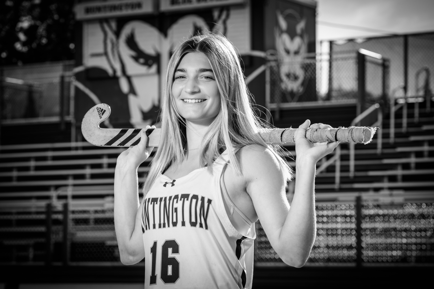 Blue Devil field hockey star Charlotte Curtin. (Darin Reed photo)  