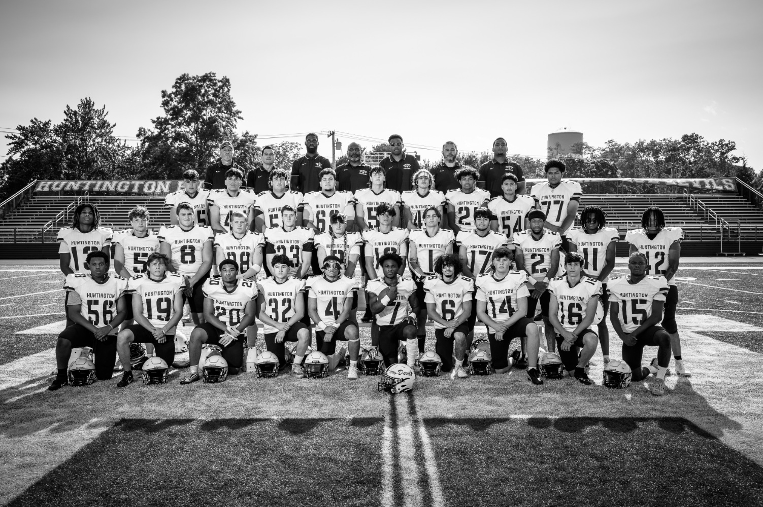  The Blue Devils won their first game of the season at Deer Park, 25-22. (Darin Reed photo.)  