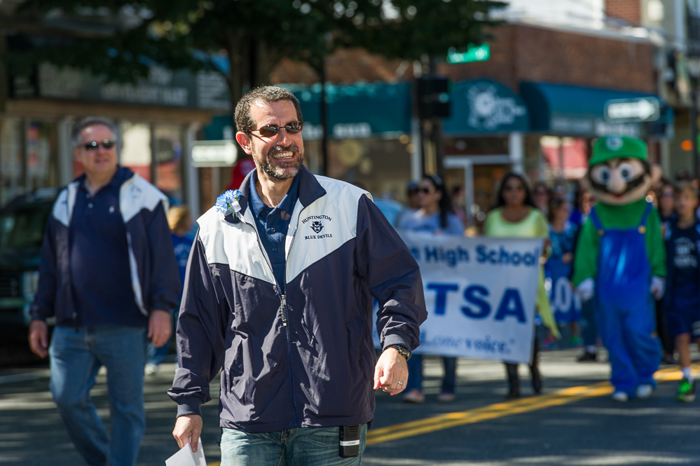  The Homecoming Day parade produced fun for everyone. (Darin Reed photo)  