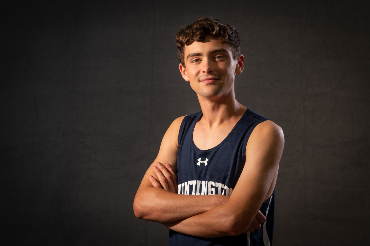  Huntington cross country star Ethan Goleski. (Darin Reed photo.)  