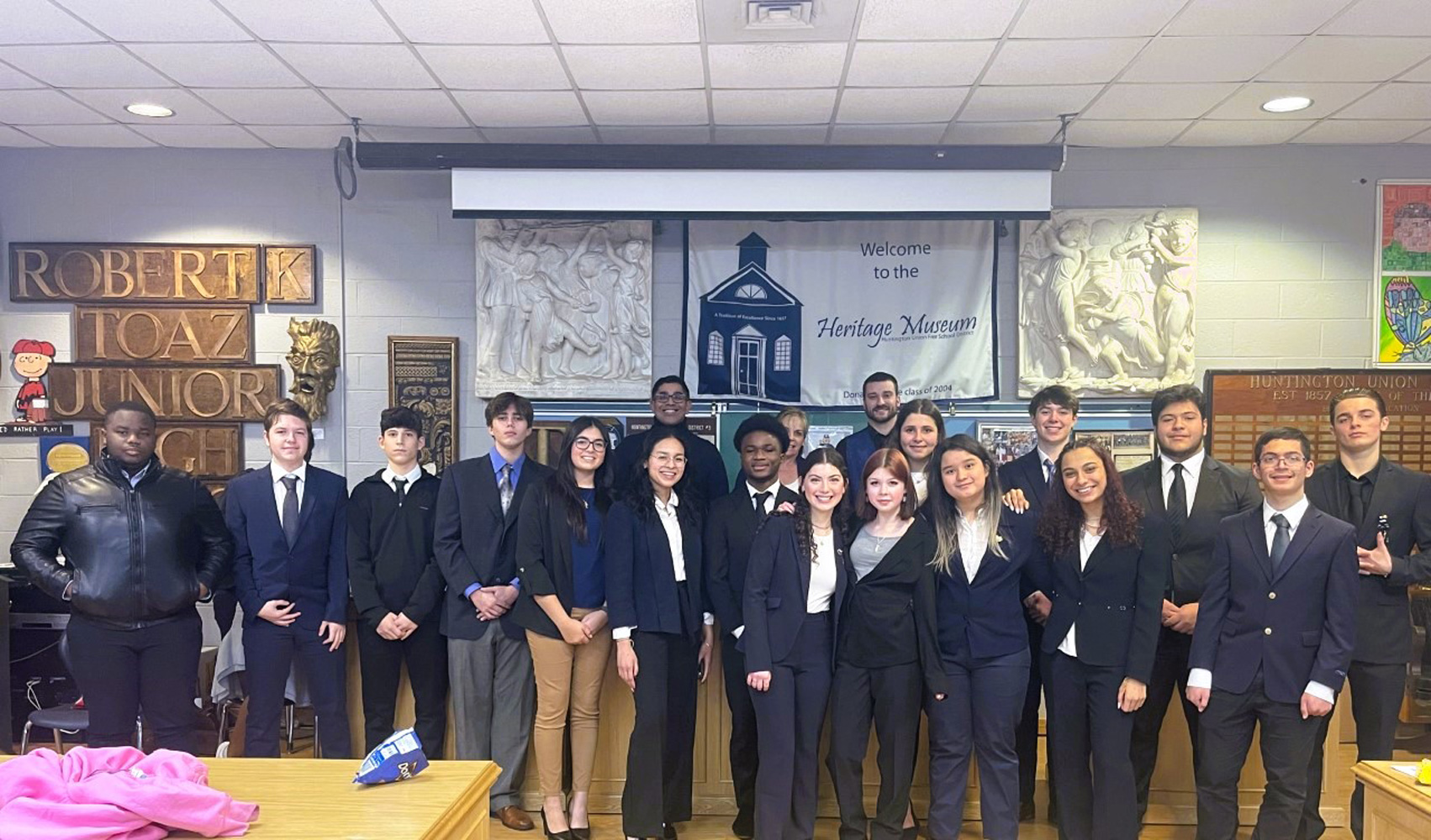  The Huntington mock trial topped Southampton in the season opener.  