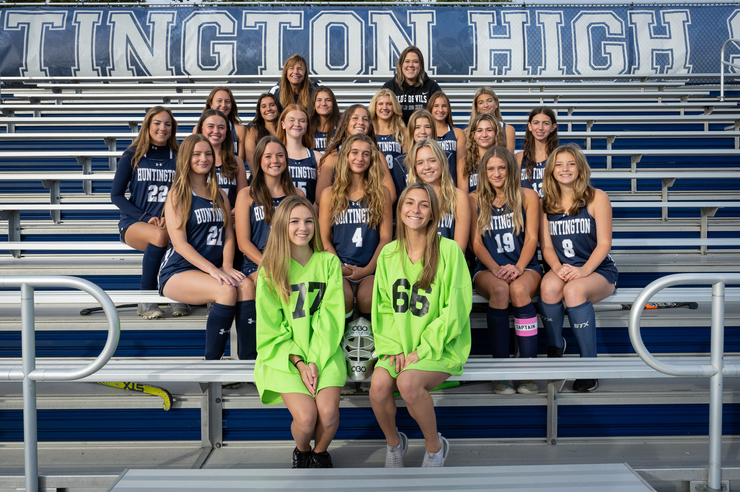  The Huntington 2022 varsity field hockey team. (Darin Reed photo.)  