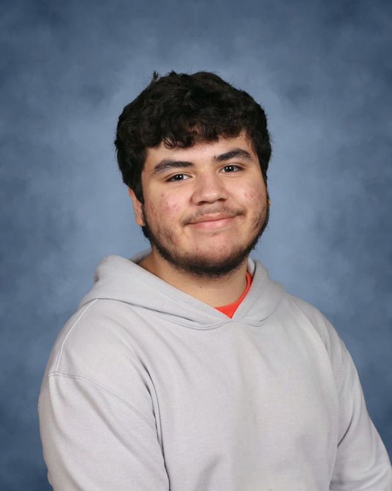  Huntington High School junior Angel Villatoro   