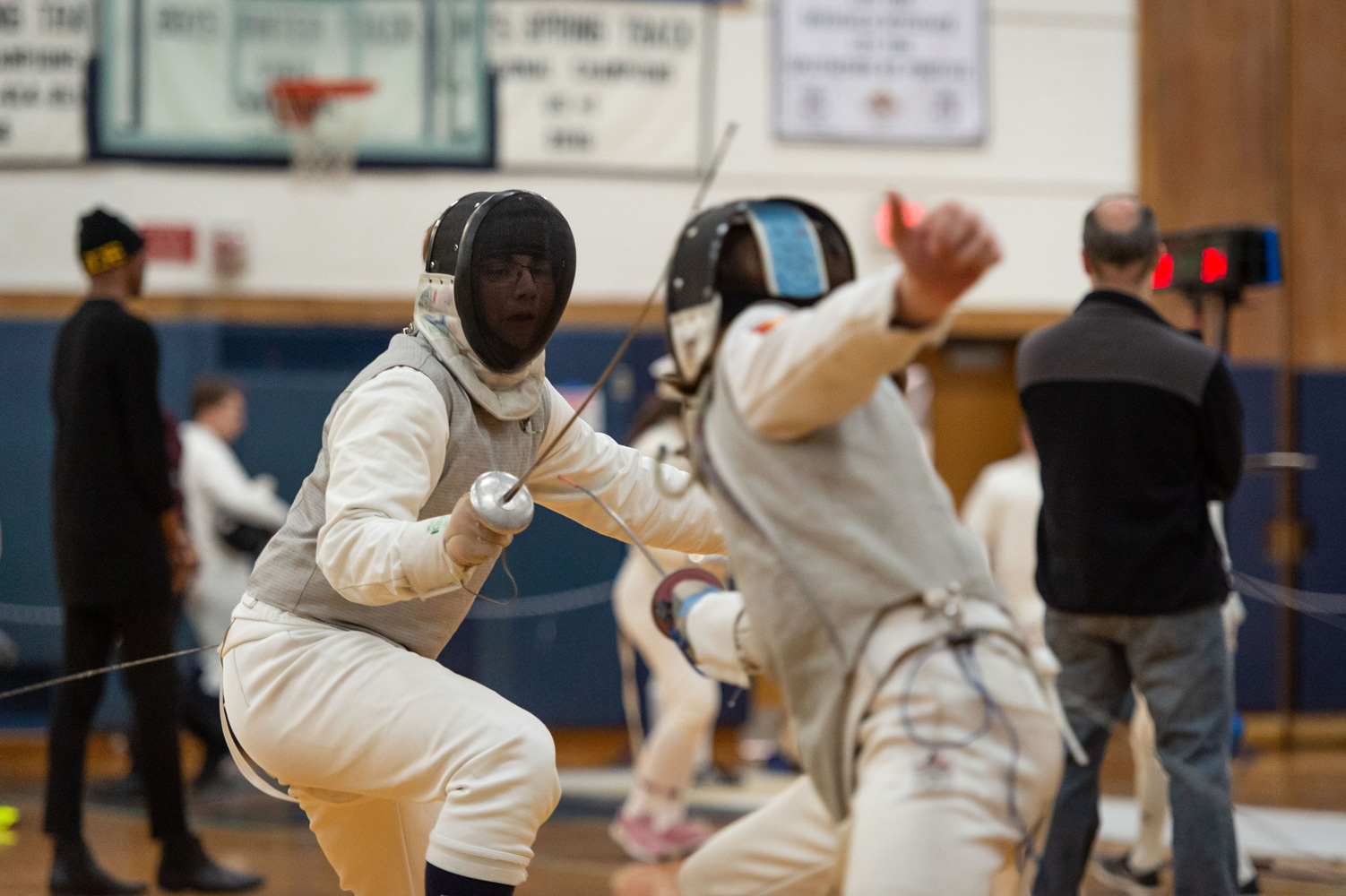  The Alan Kuver Fencing Relay is set for Saturday at Huntington High School.  