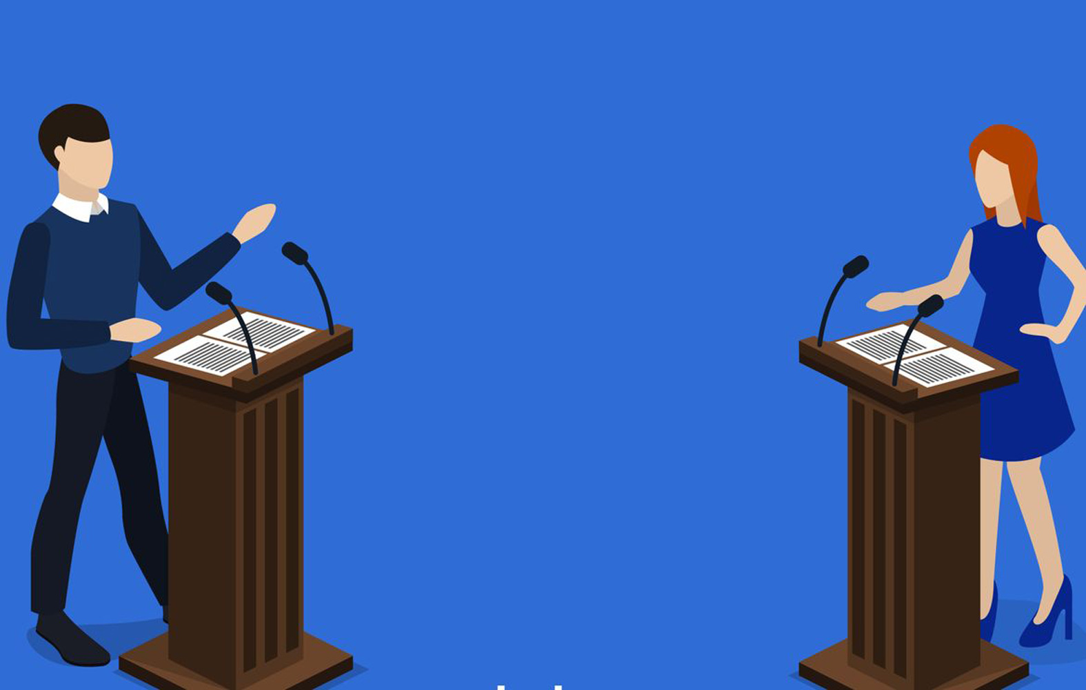  Huntington's debate club allows students to argue about issues in an structured format   