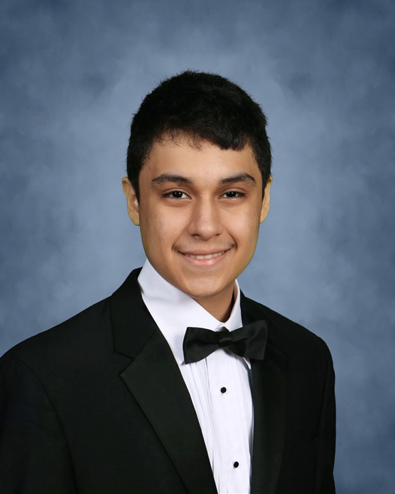  Huntington senior Brian Romero.  