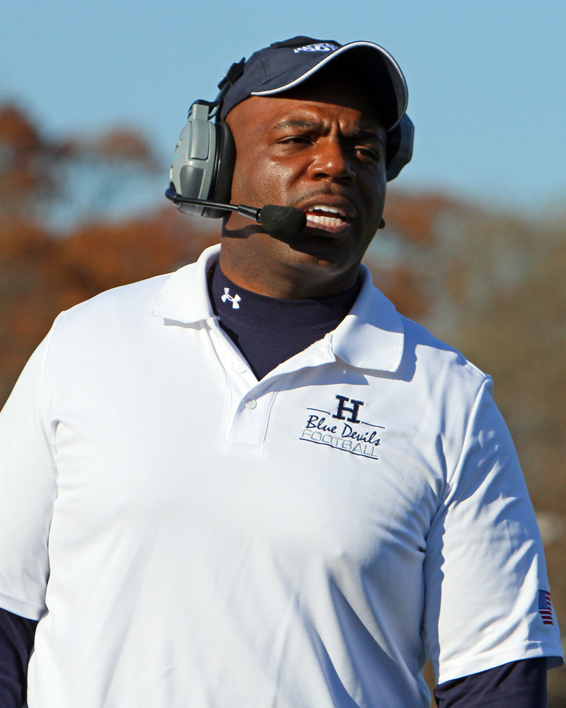  Ron Wilson has been named varsity head football coach at Huntington High School. (Mike Connell photo.)  