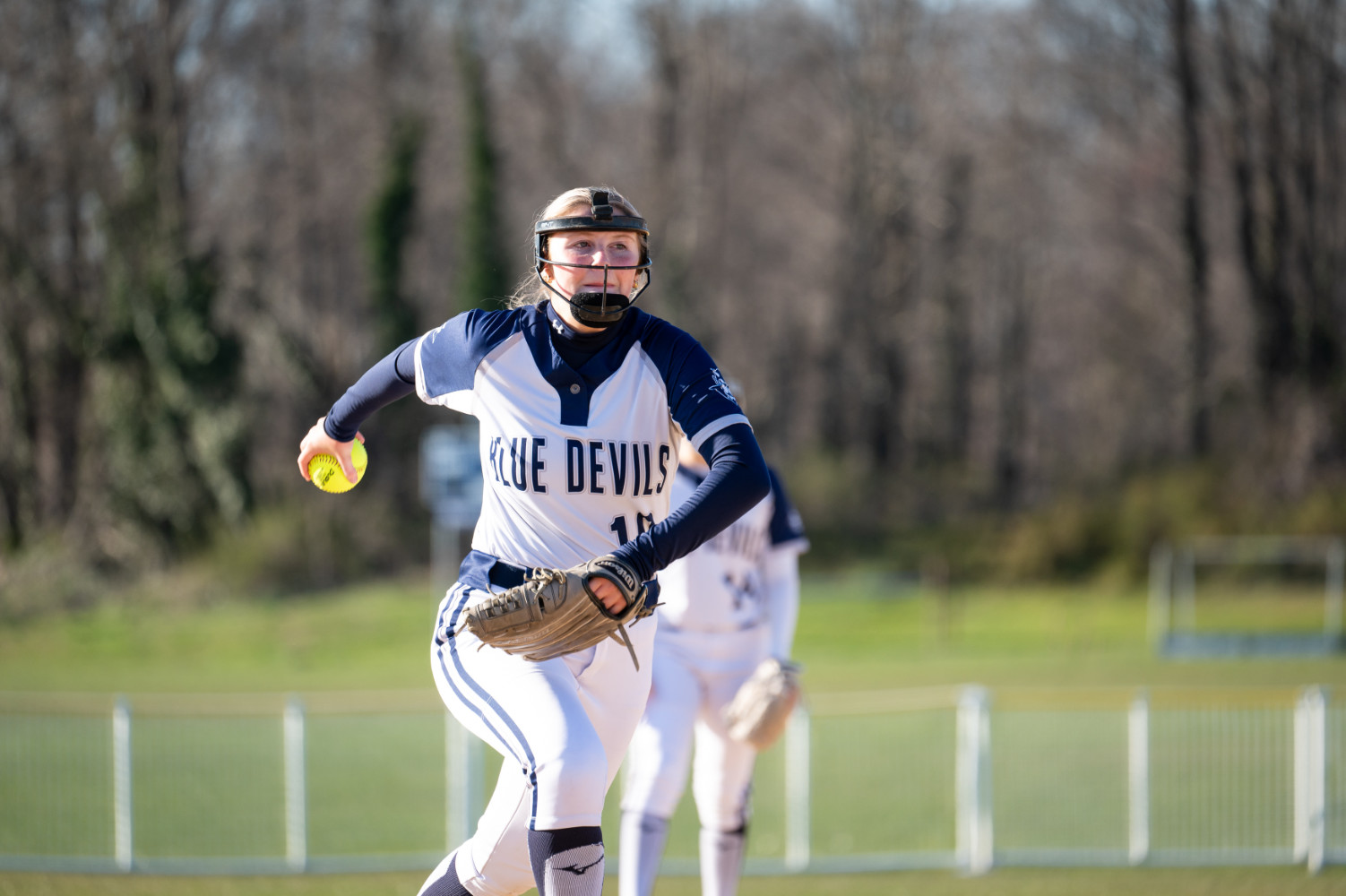  Senior Ruby Meidenman pitched Huntington to a pair of wins. (Darin Reed photo)  