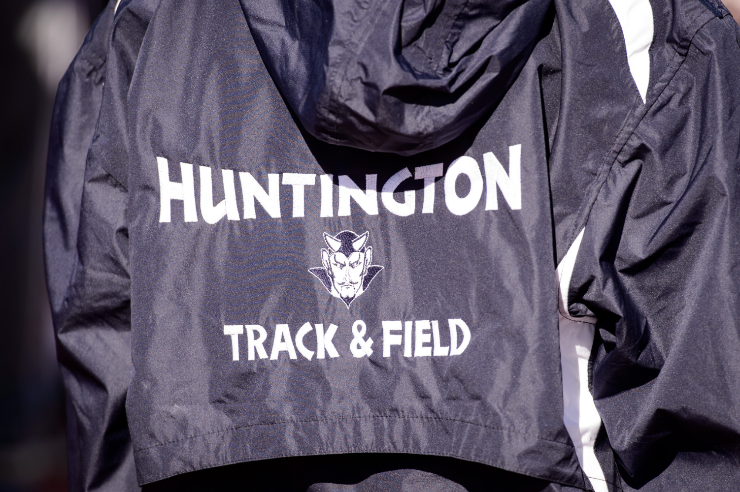  The Huntington boys' track and field team opened the season with a win. (Darin Reed photo.)  