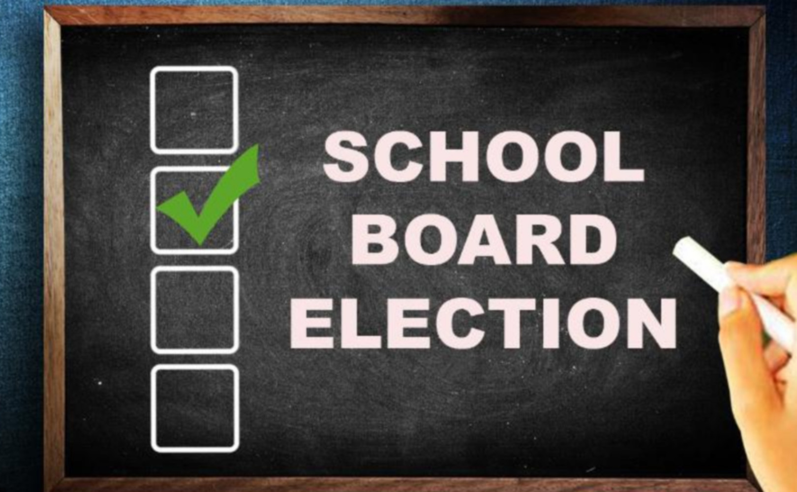  Four candidates will be on the ballot when Huntington School District residents go to the polls on Tuesday, May 21  