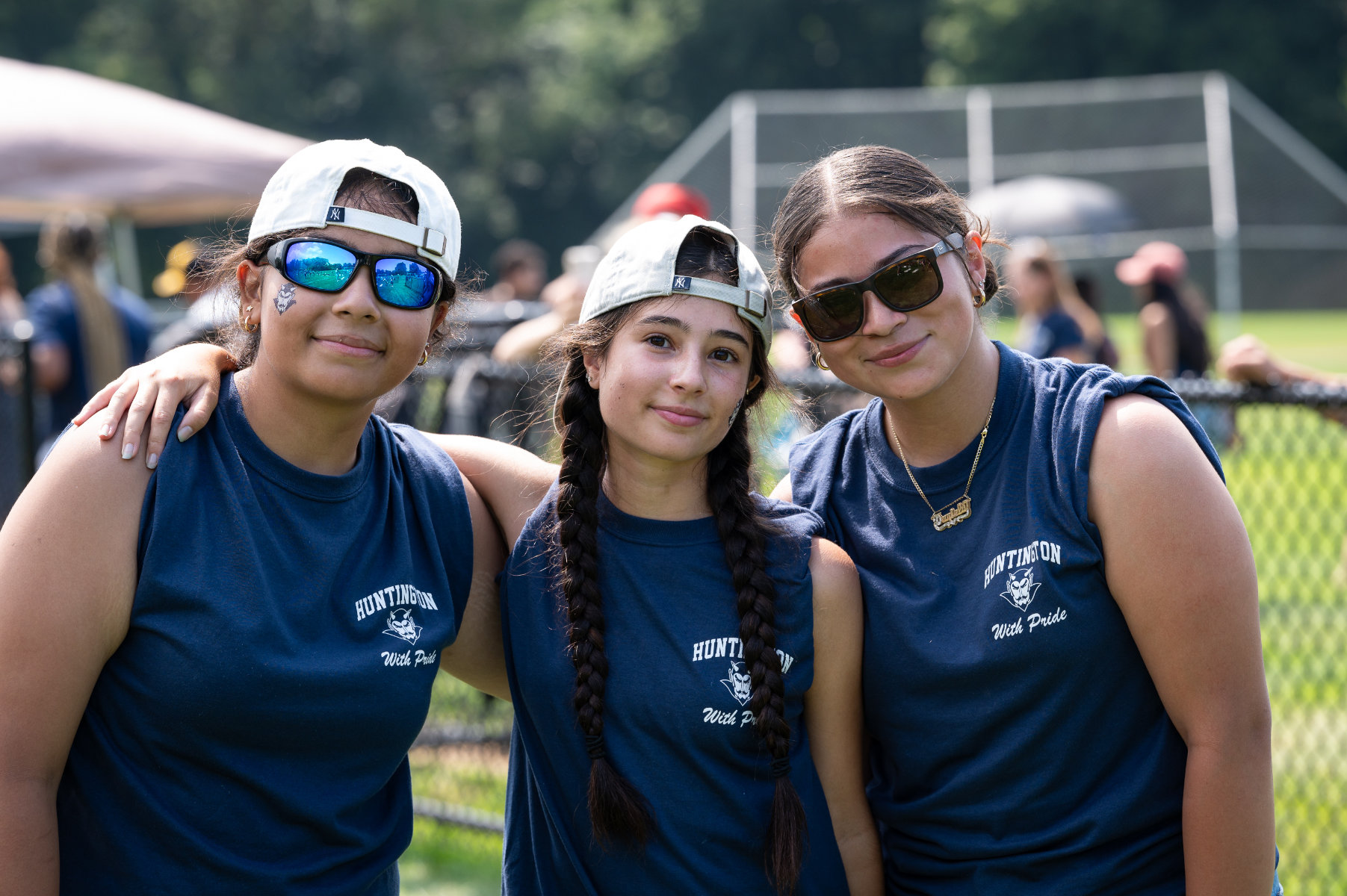  Blue Devil marching band members are filled with pride. (Darin Reed photo.)  
