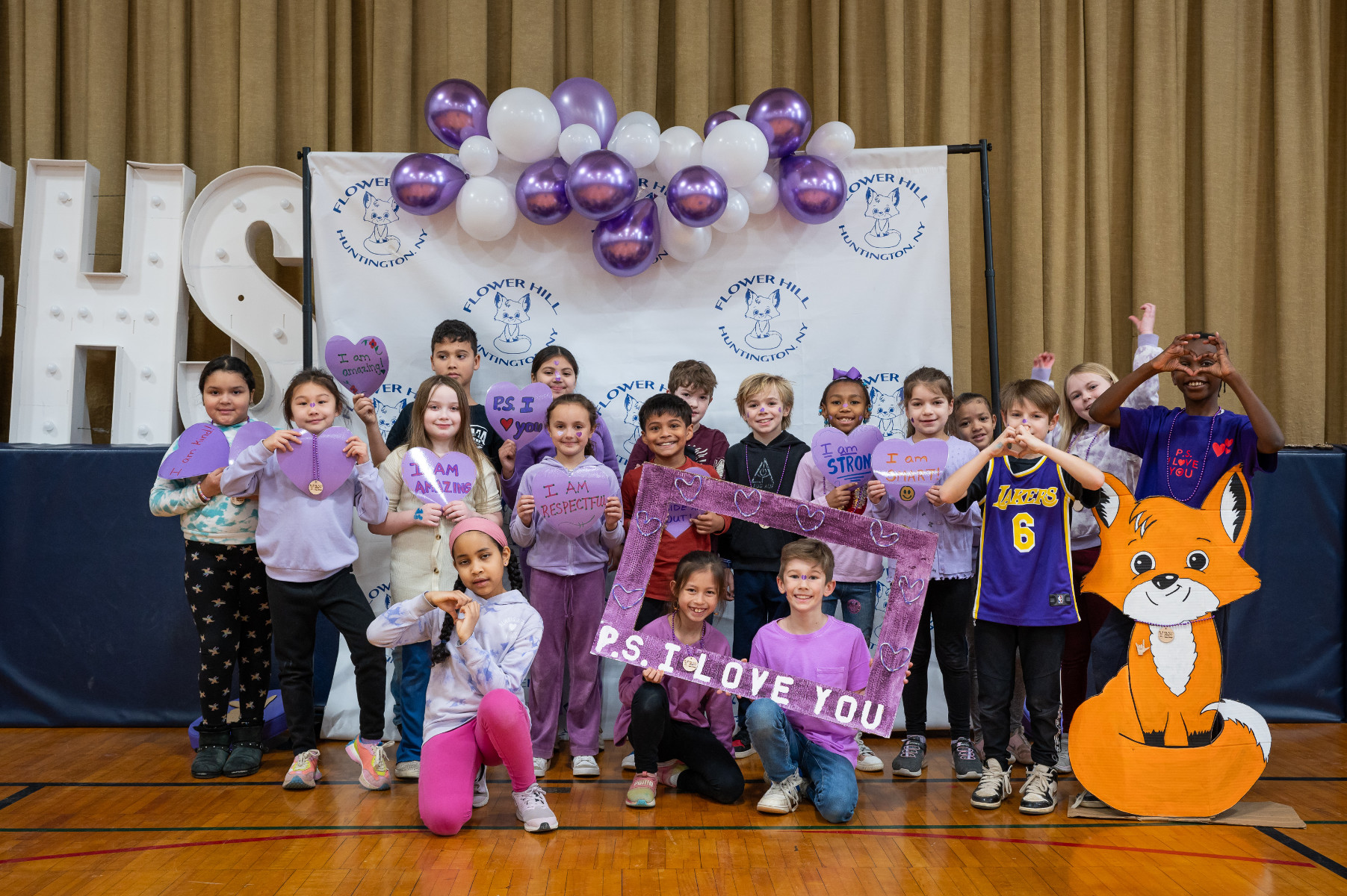  The PS I Love You initiative was a great learning experience at Flower Hill. (Darin Reed photo)  