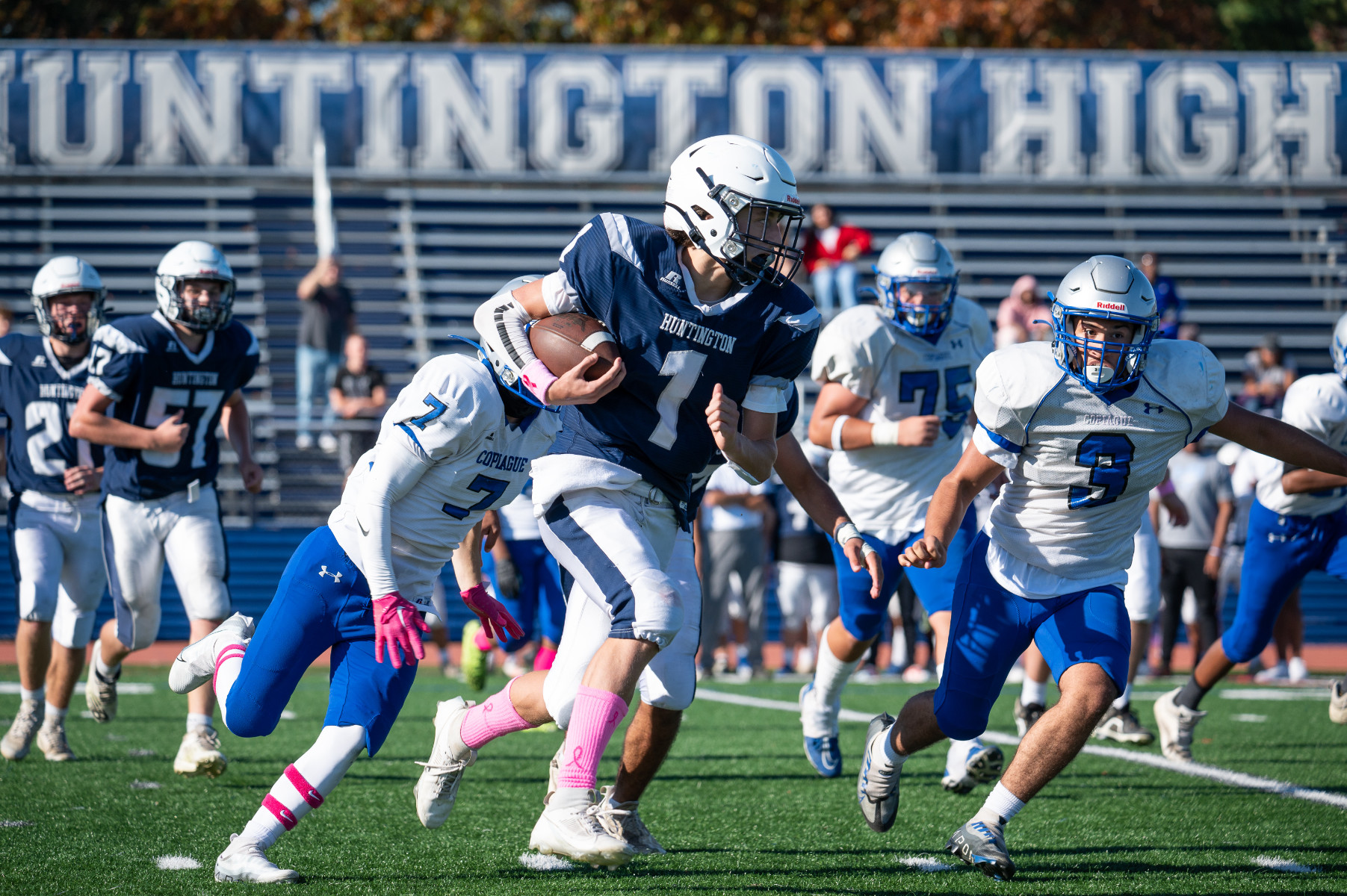  The Huntington JV vastly outscored its eight opponents. (Darin Reed photo)  
