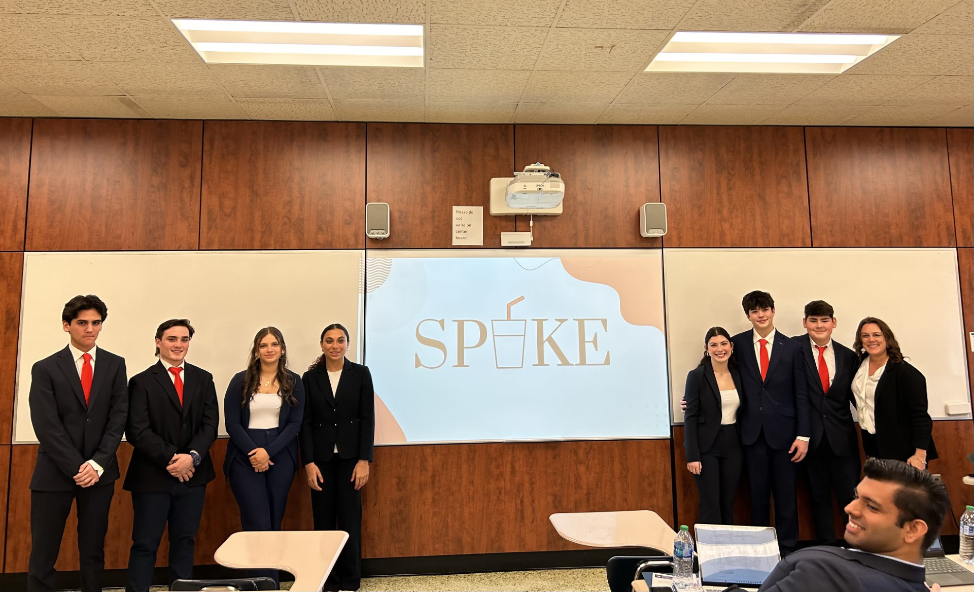  The SPIKE team at the VE business plan competition at LIU Post  