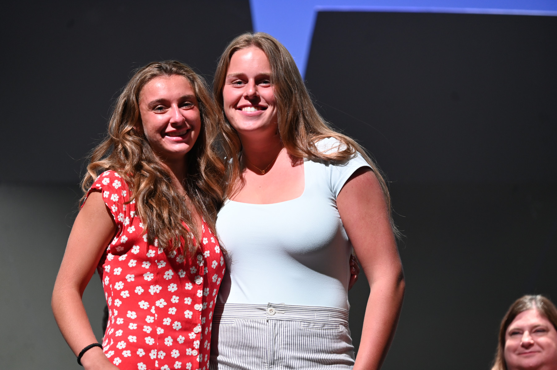  Kate Bender Scholarship recipient Ella O'Heir with Kayleigh Bender (3)  