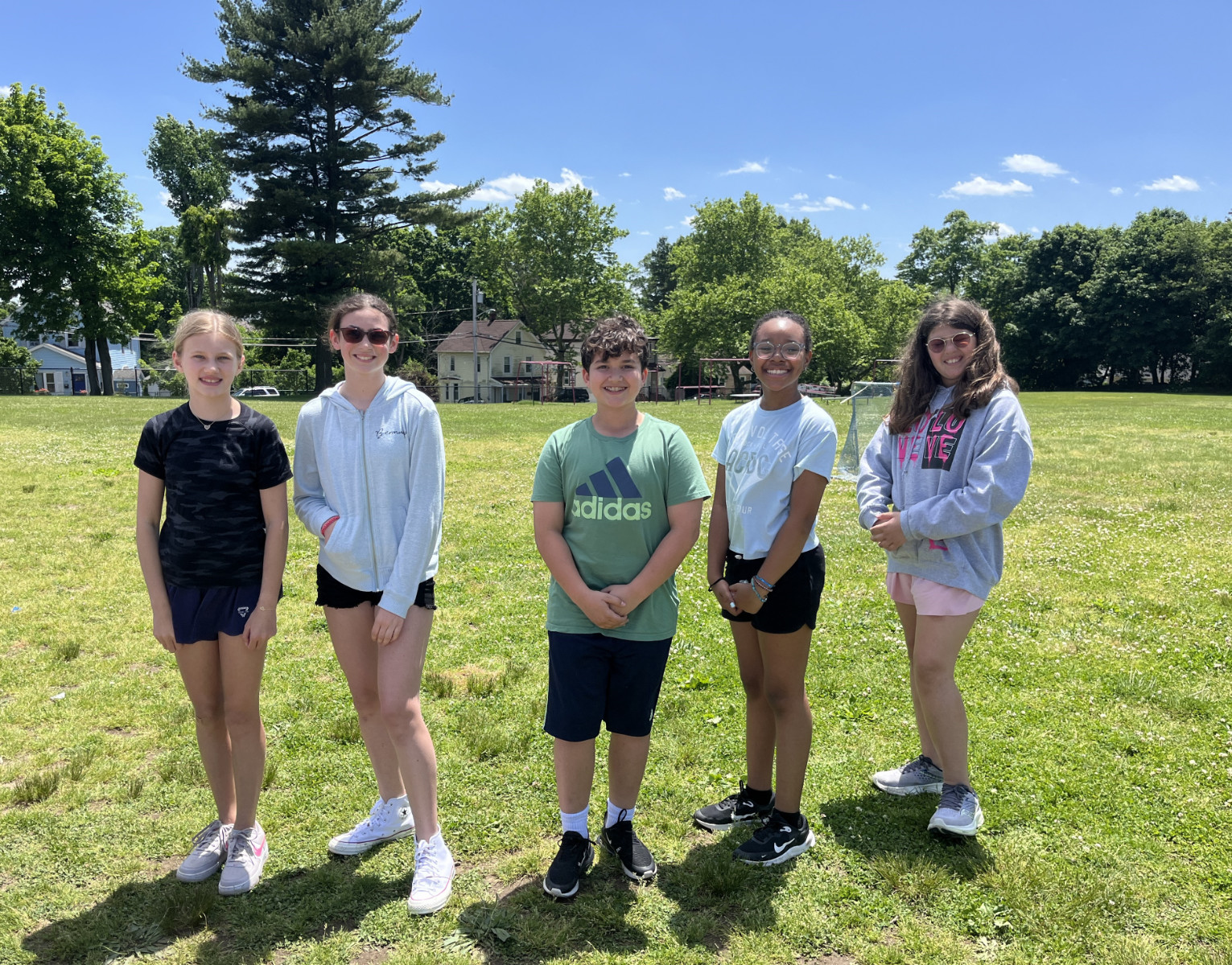  The sixth graders were an excited group on launch day.  