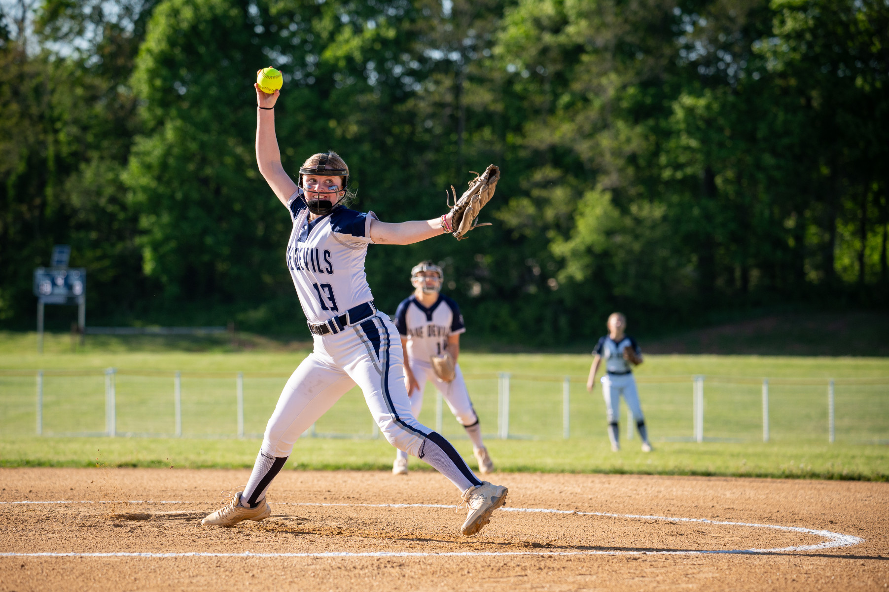  Senior All-County pitcher Ruby Meidenman struck out 205 batters this spring. (Darin Reed photo.)  