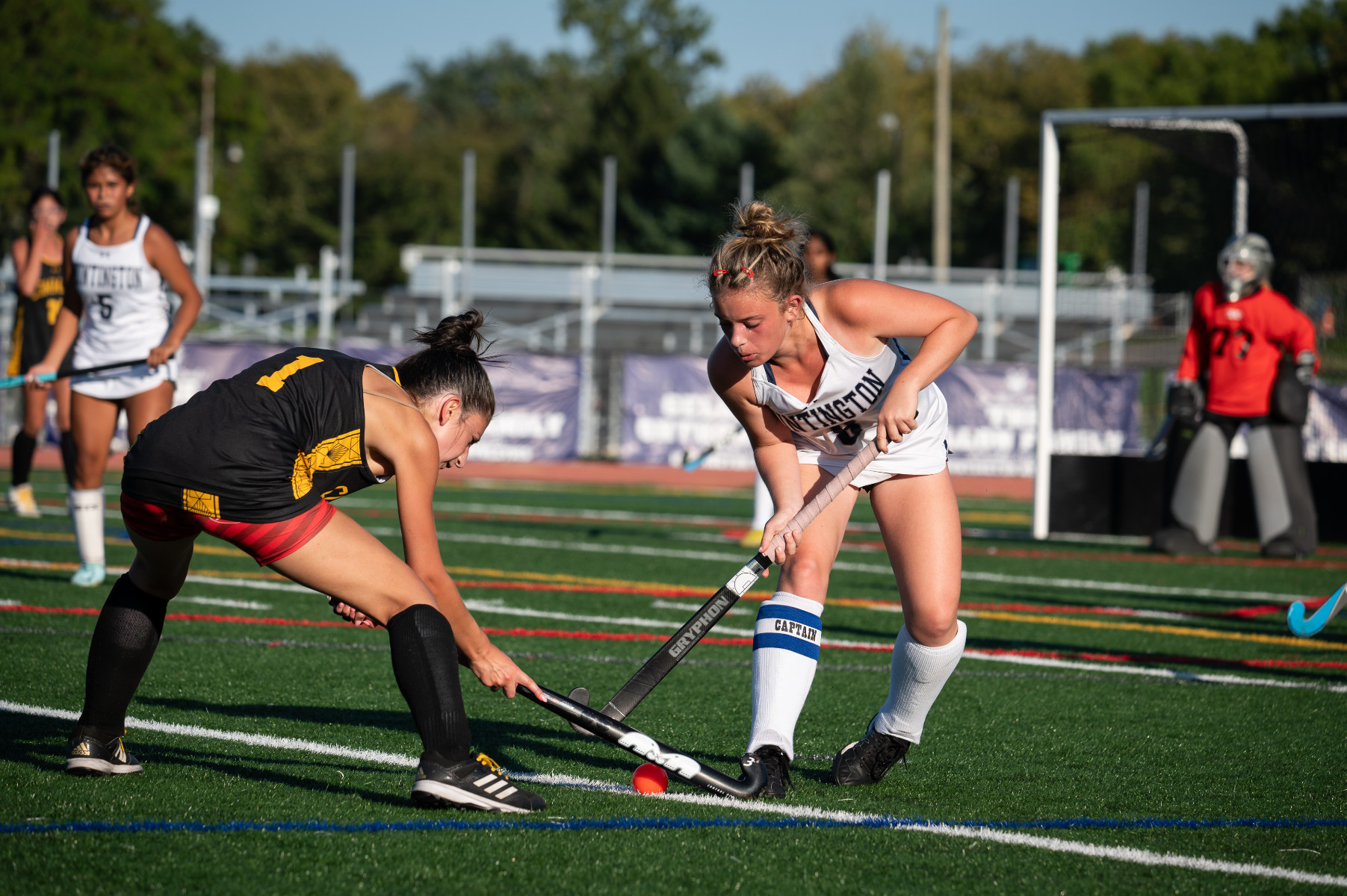  The Blue Devil field hockey program welcomes new players to teams on all three levels. (Darin Reed photo.)  