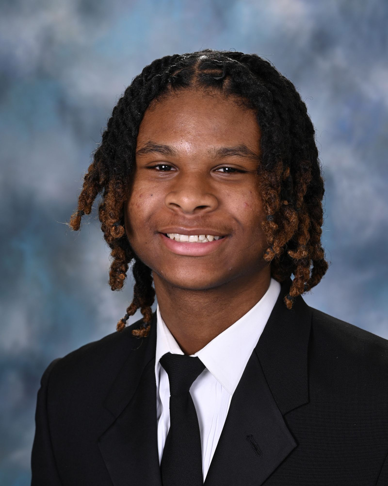  Huntington High School senior Nicholas Rosan.  