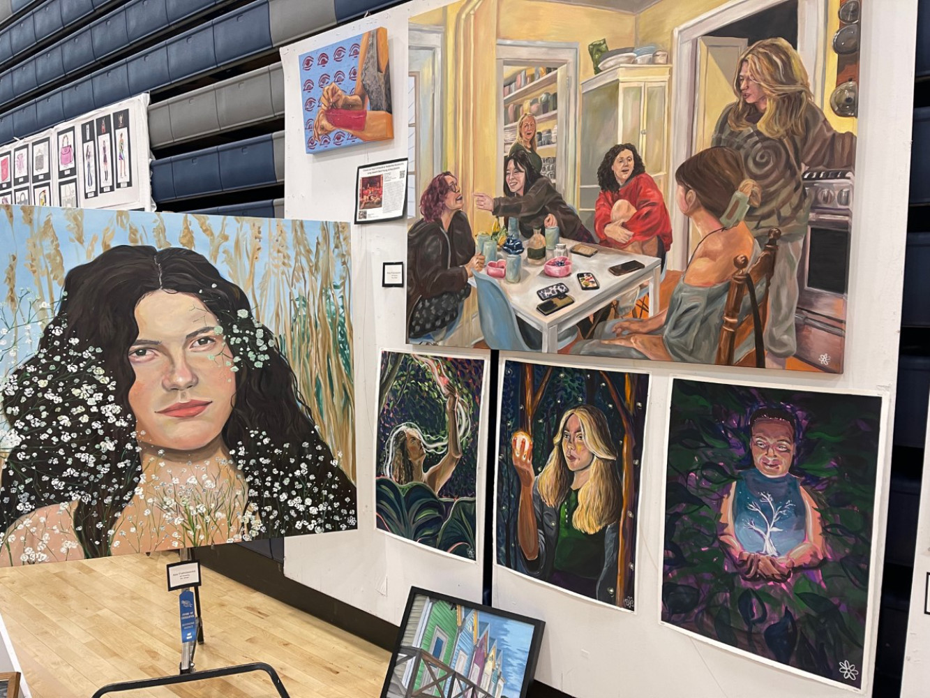  Huntington UFSD's annual art show is an annual community delight. (Darin Reed photo)  