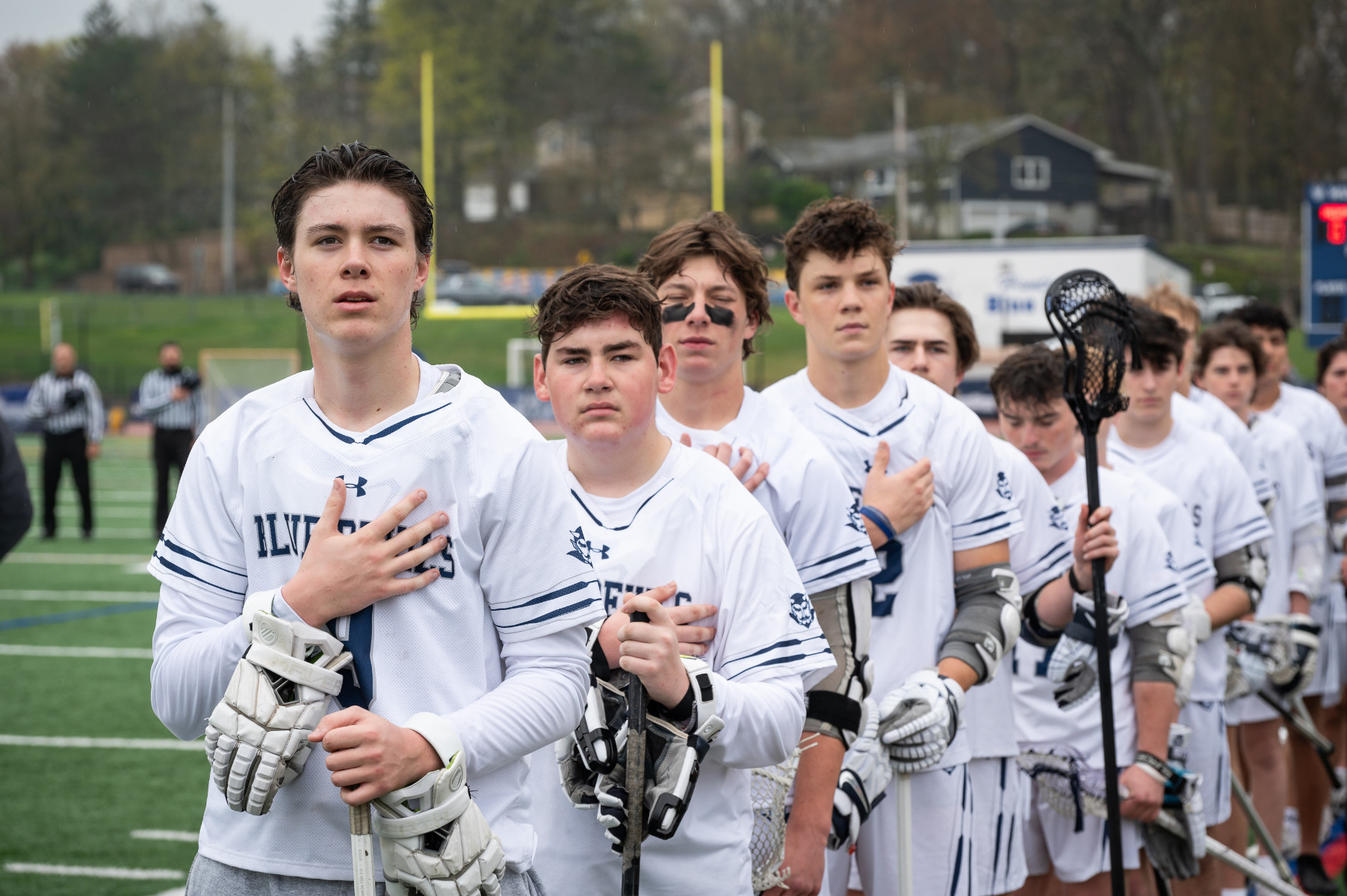  The 2024 Blue Devil boys' lacrosse team was a special group of players and coaches. (Darin Reed photo.)  