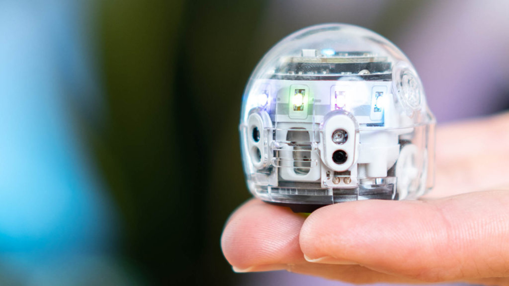  Ozobots are popular with students learning to code.  