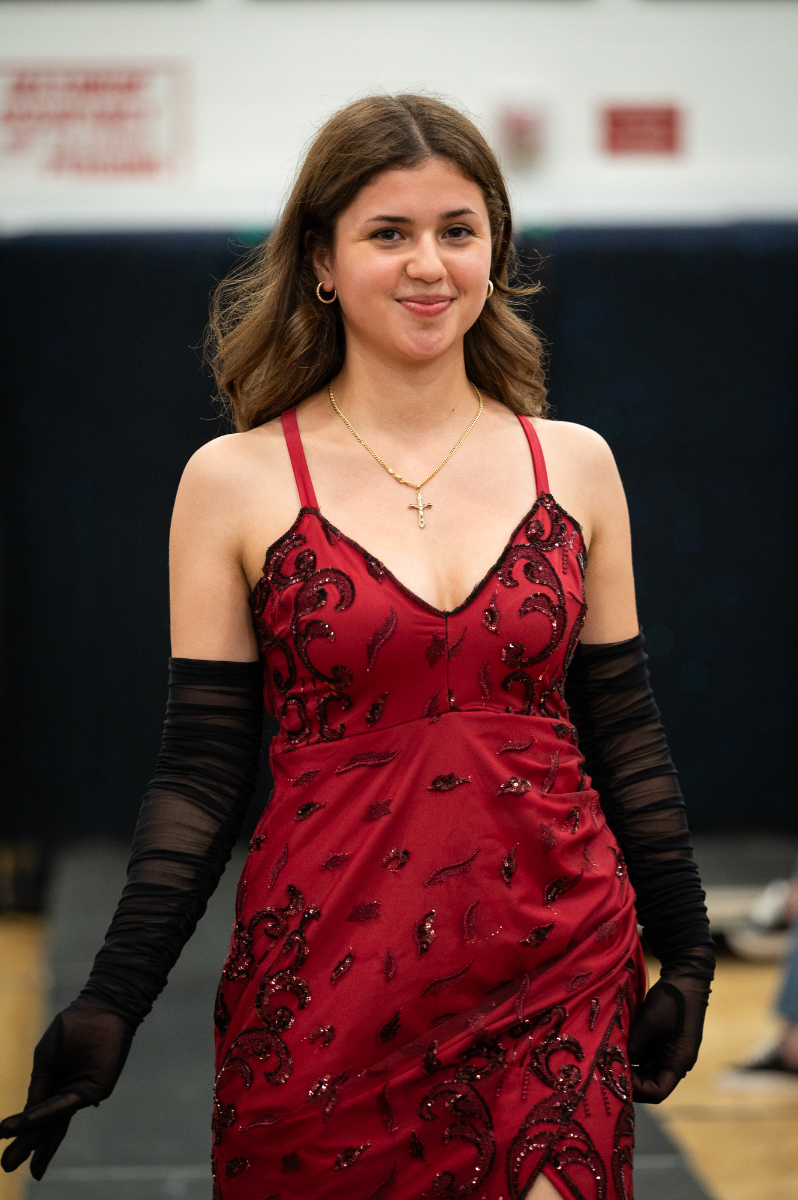  The fashion students put their own imprint on the designs. (Darin Reed photo)  