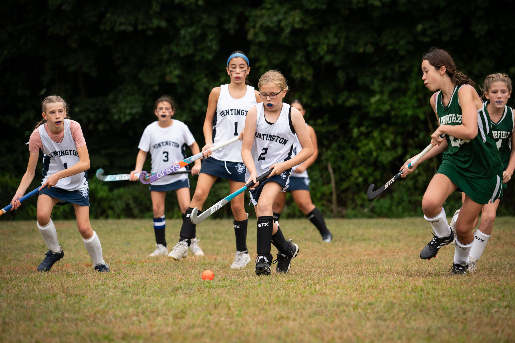 The Finley field hockey team held its own against every opponent. (Darin Reed photo