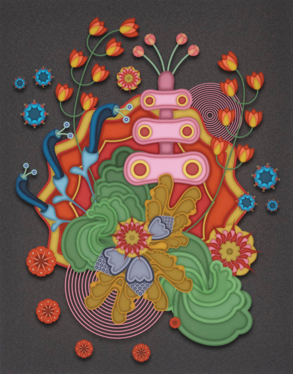  Estiven Segovia Ticas award winning digital artwork. 