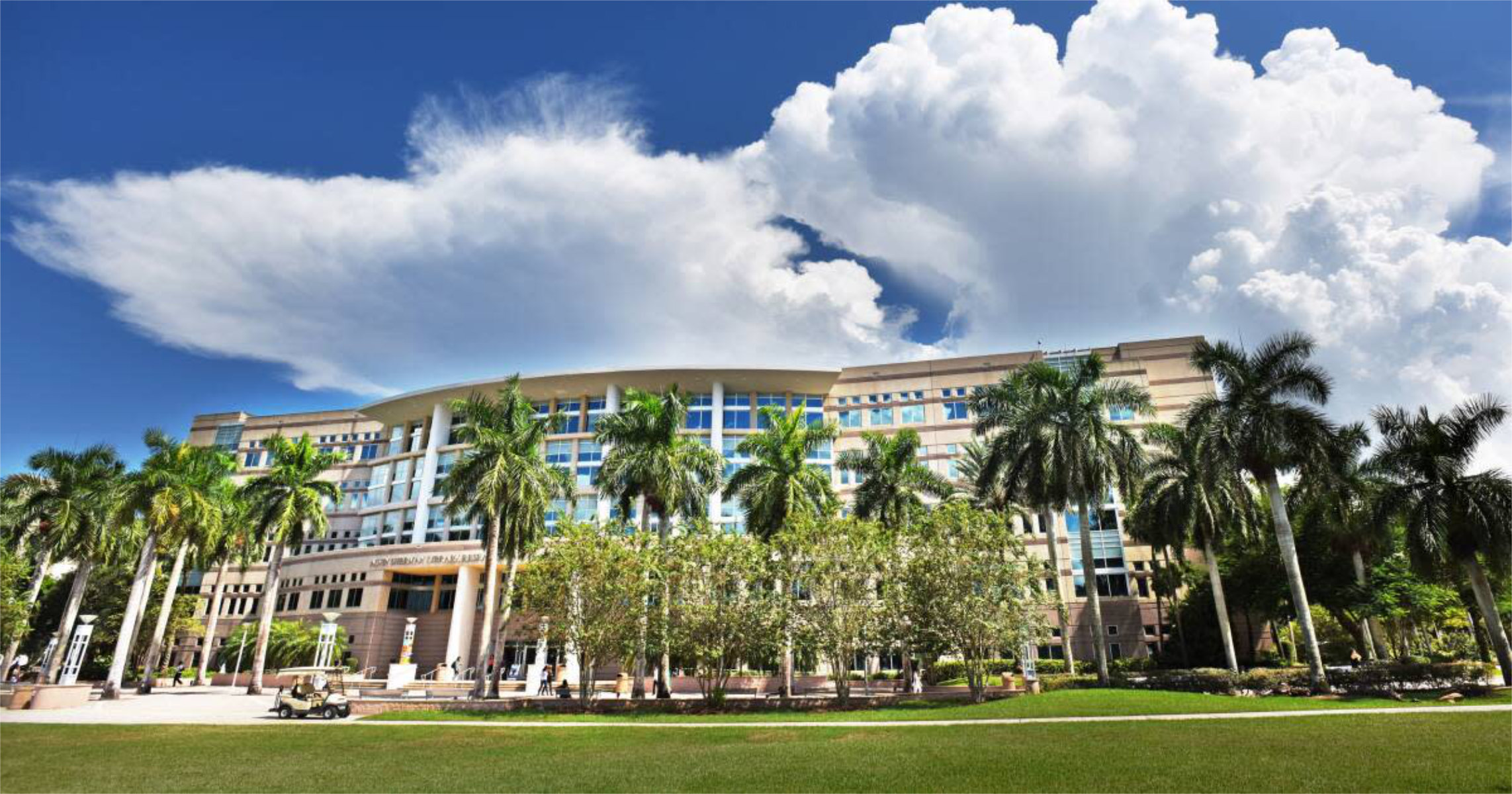  Nova Southeastern is well known for its beautiful campus.  