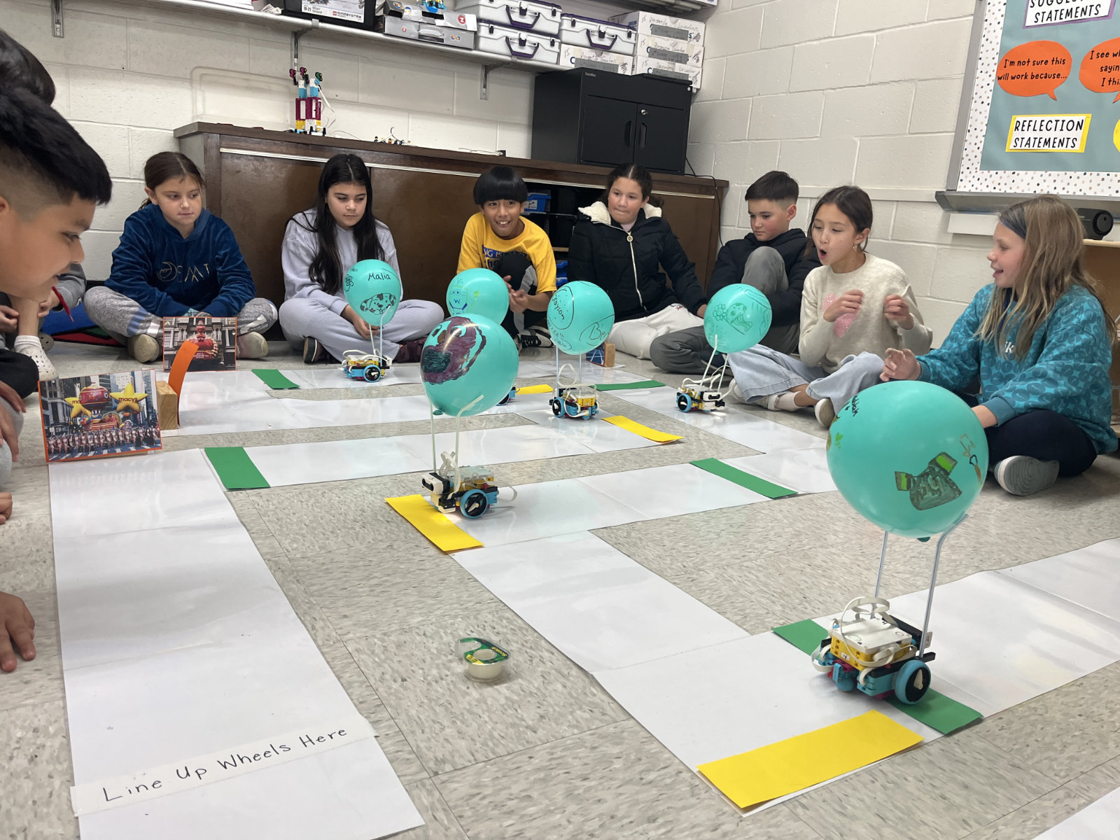  The STEM Innovation Lab spurred the imagination of the fifth graders   