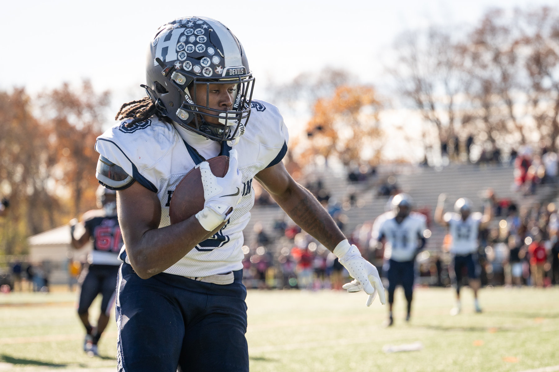 Huntington senior Yasir Jones is up for All-State honors. (Darin Reed photo)  