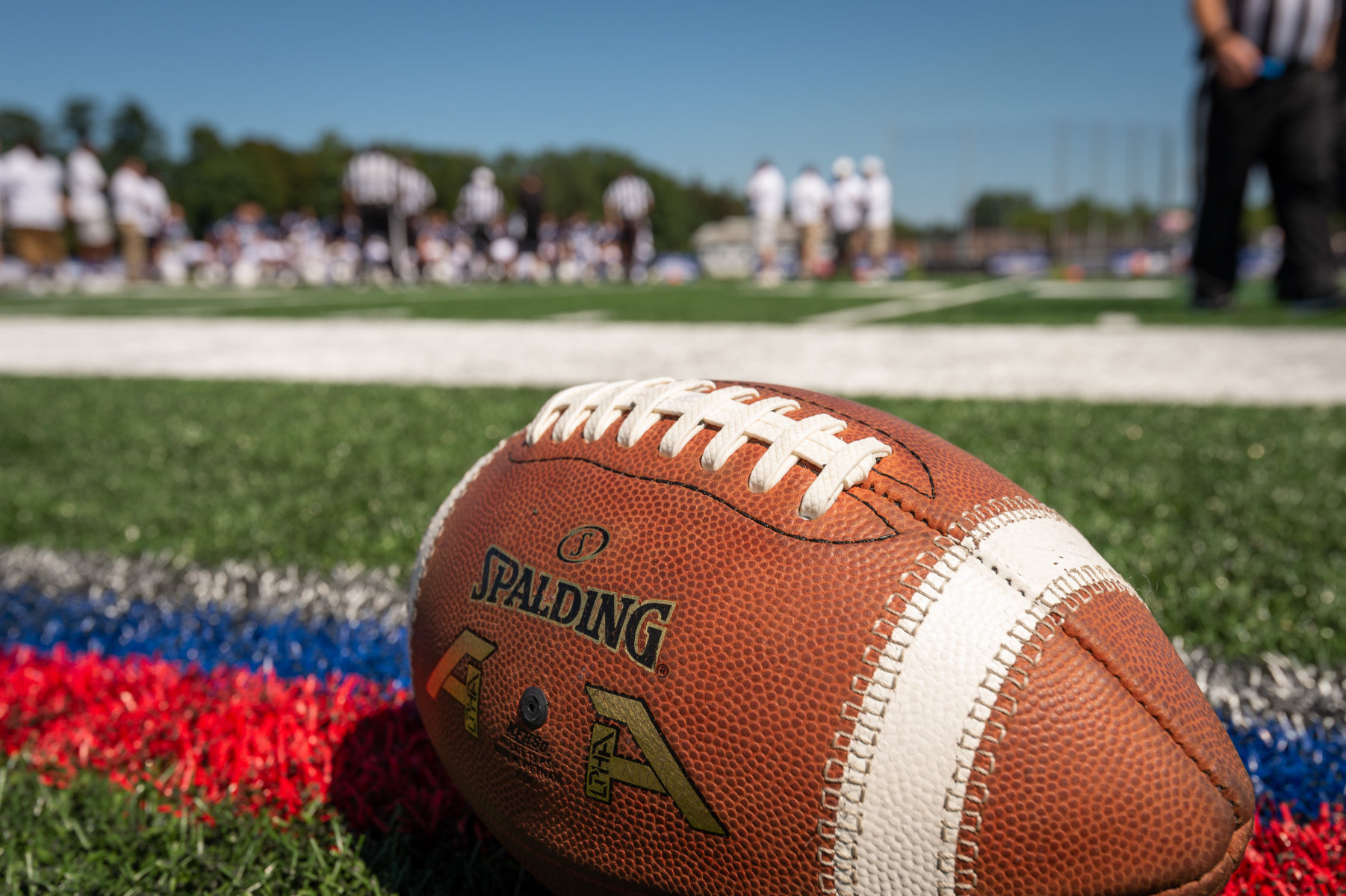 The Huntington UFSD athletic department is offering two free football intramural programs. (Darin Reed photo.)