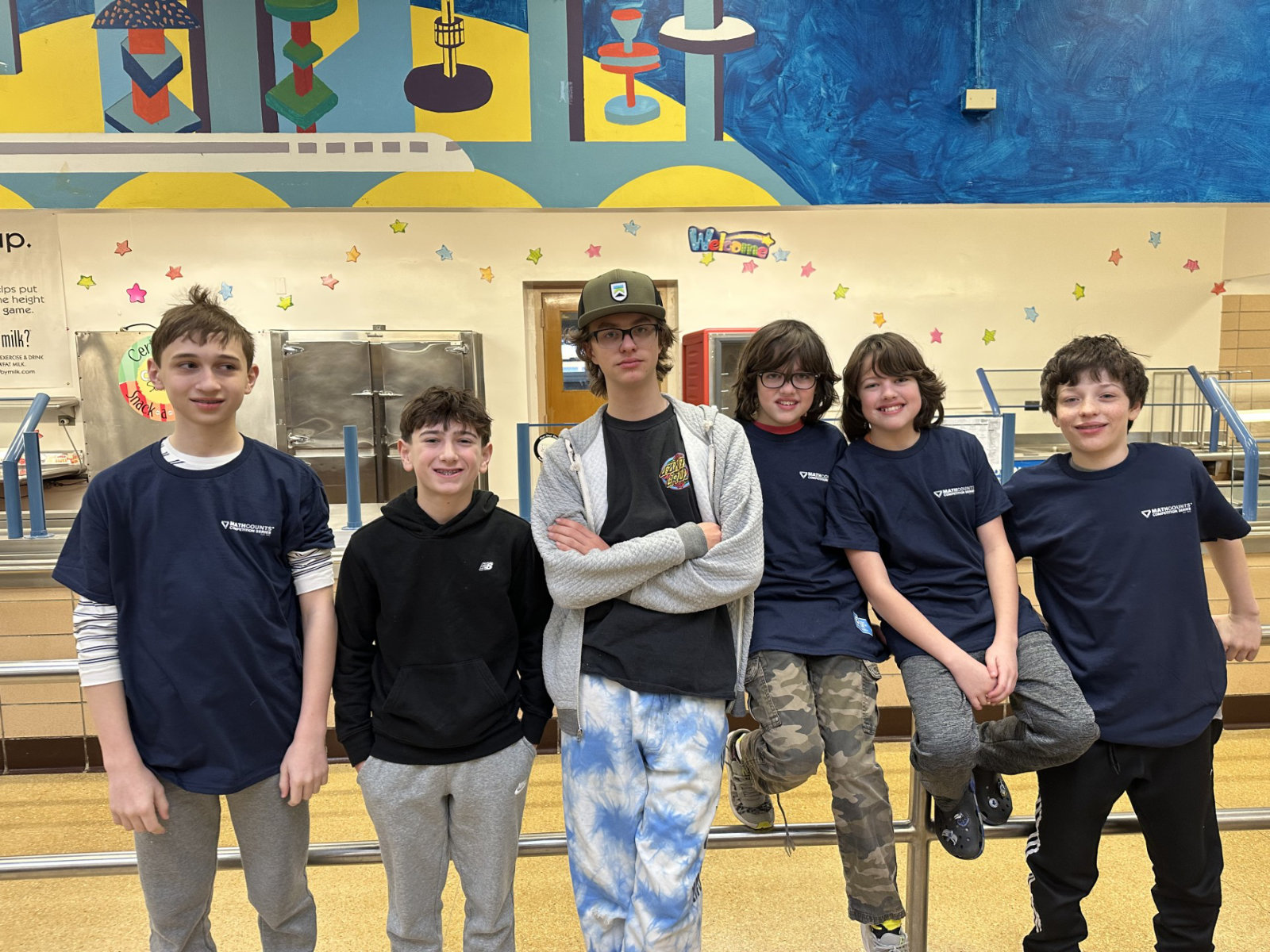 Finley MathCounts team members competed in Great Neck this past Saturday.