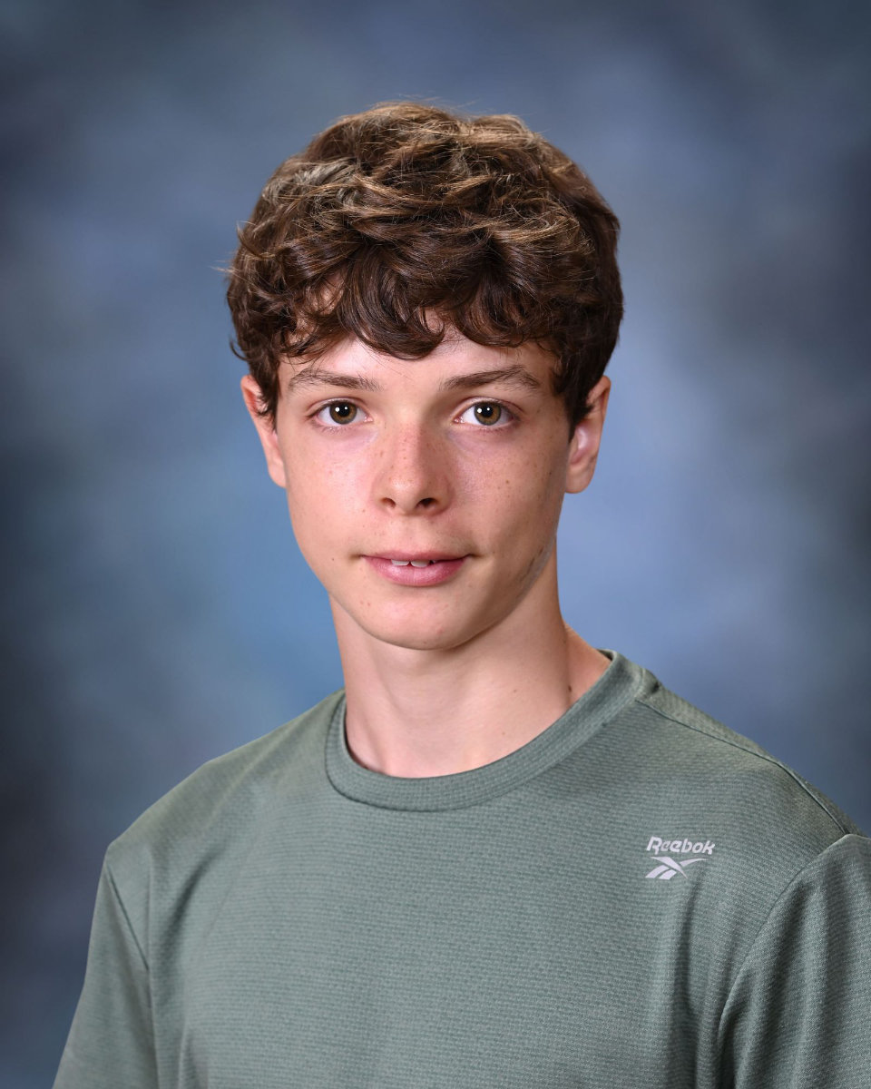  Huntington High School sophomore Eric Heinz. 