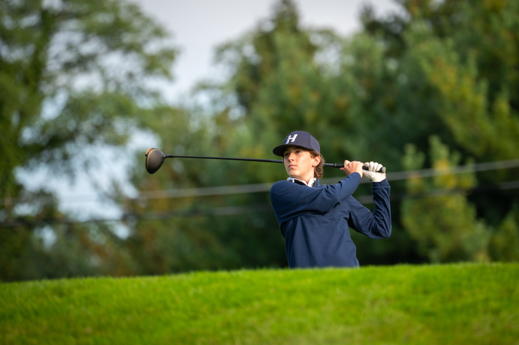 The Huntington varsity boys' golf program is regrouping and planning for 2025. (Darin Reed photo)
