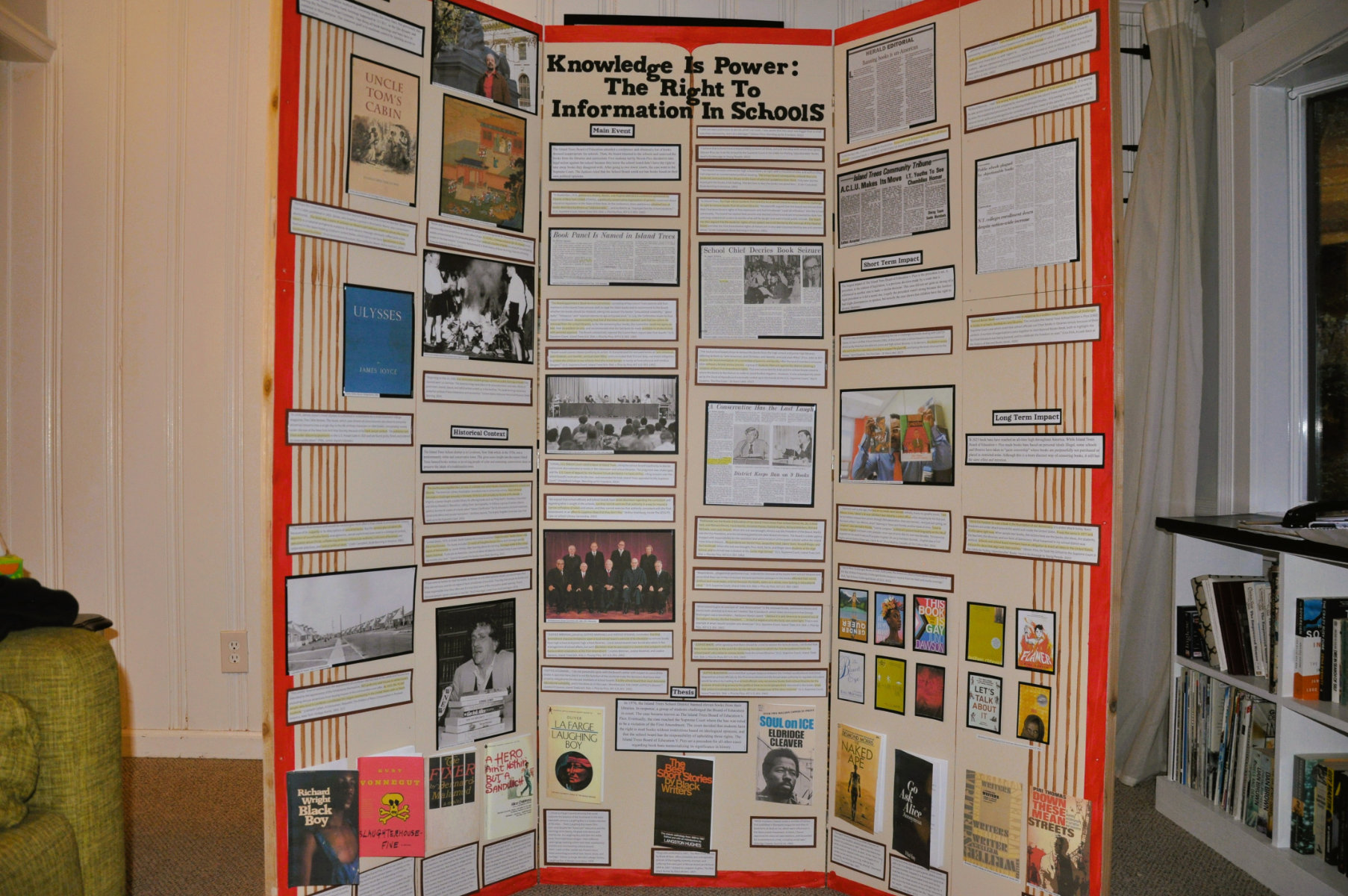 Hennie England's award winning historical exhibit.